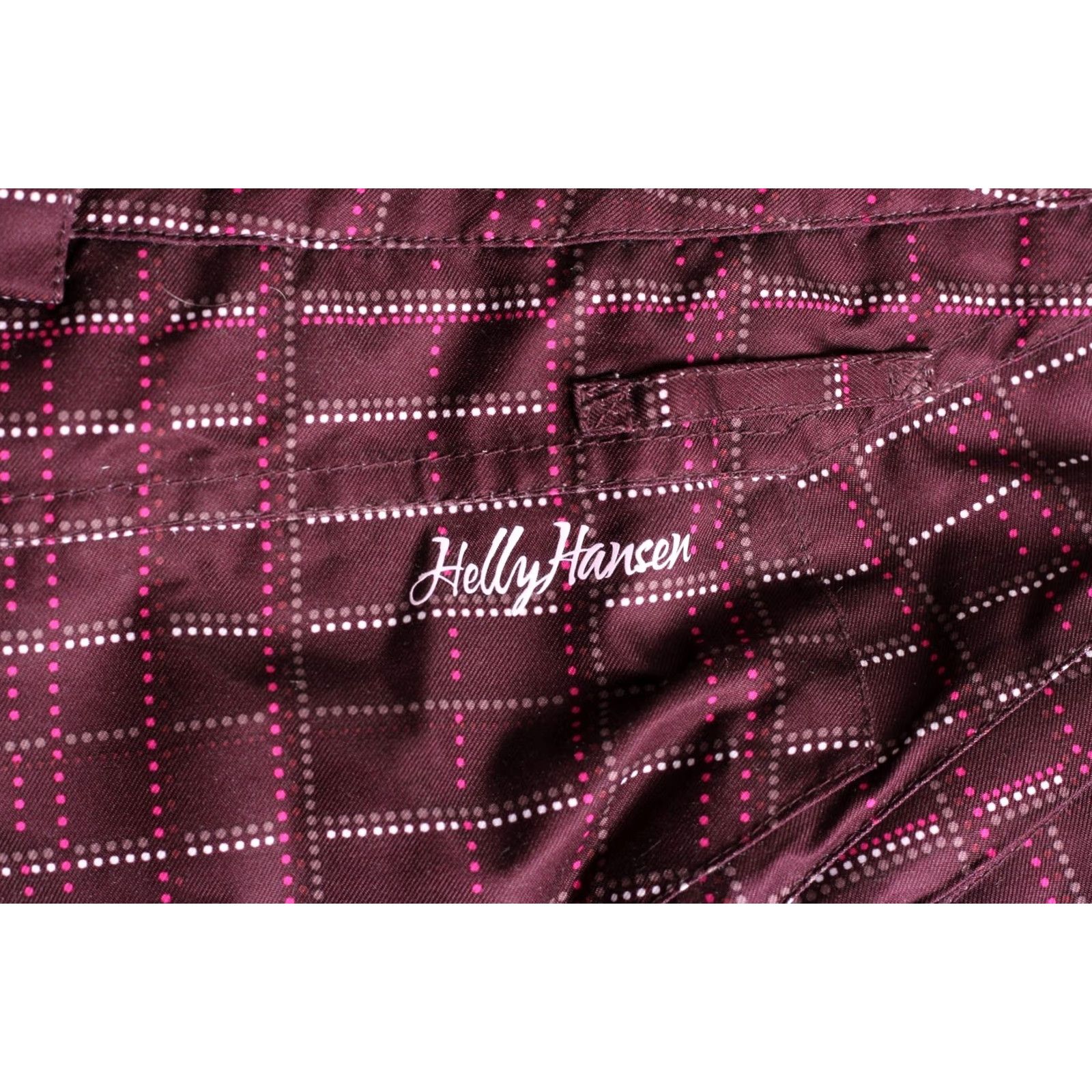 Helly Hansen Helly Hansen Snow Pants Trousers Women M Waterproof Insulated Burgundy 32 inch Waist 30 inch Inseam Skiing Snowboarding Size 32" / US 10 / IT 46 - 7 Thumbnail