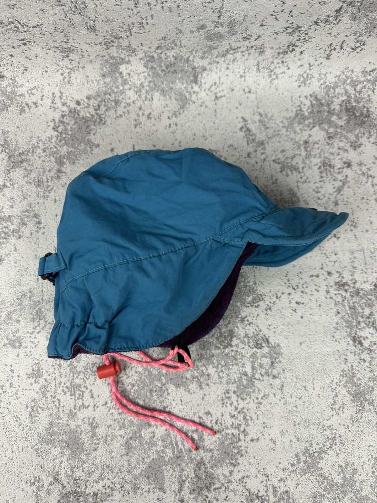 Vintage Vintage LOWE ALPINE Tracking Fleece cap Blue Size 34 - 2 Thumbnail