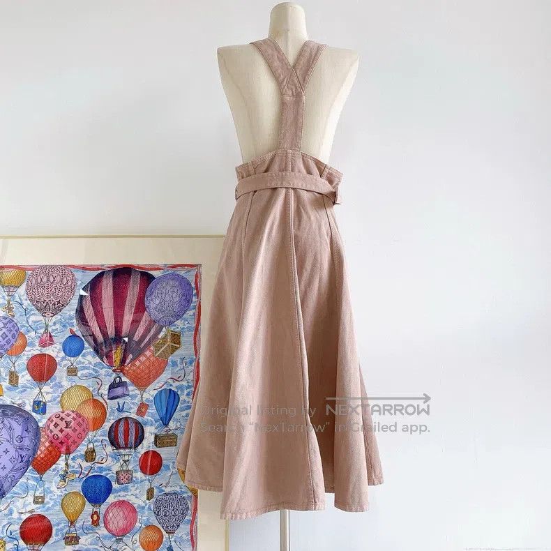 Dior Dior Pink denim strap dress Size S / US 4 / IT 40 - 2 Thumbnail