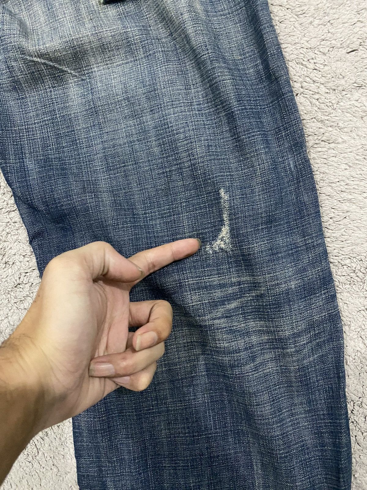 Edwin Edwin Bluetrip Bondage Punks Style Denim Pants Size US 33 - 7 Thumbnail