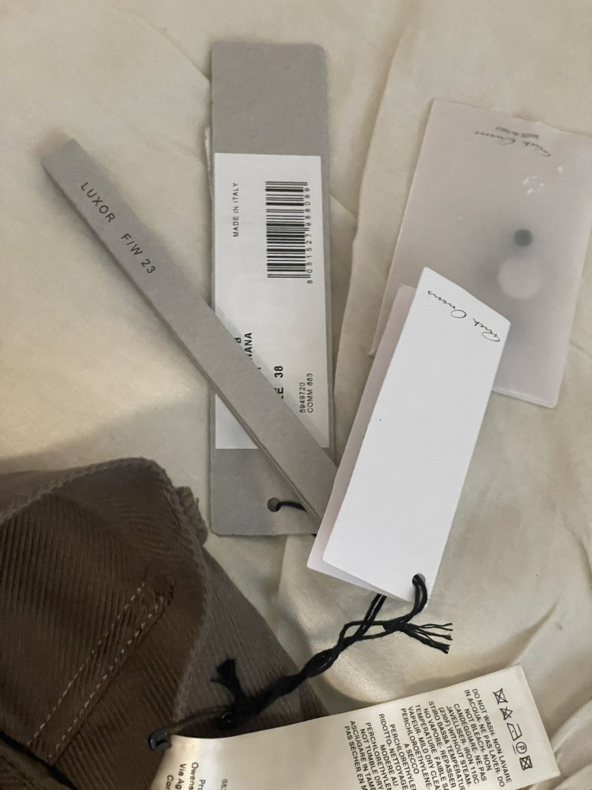 Rick Owens Gray Bolan Banana Bootleg Pants sz38 Size US 38 / EU 54 - 10 Thumbnail