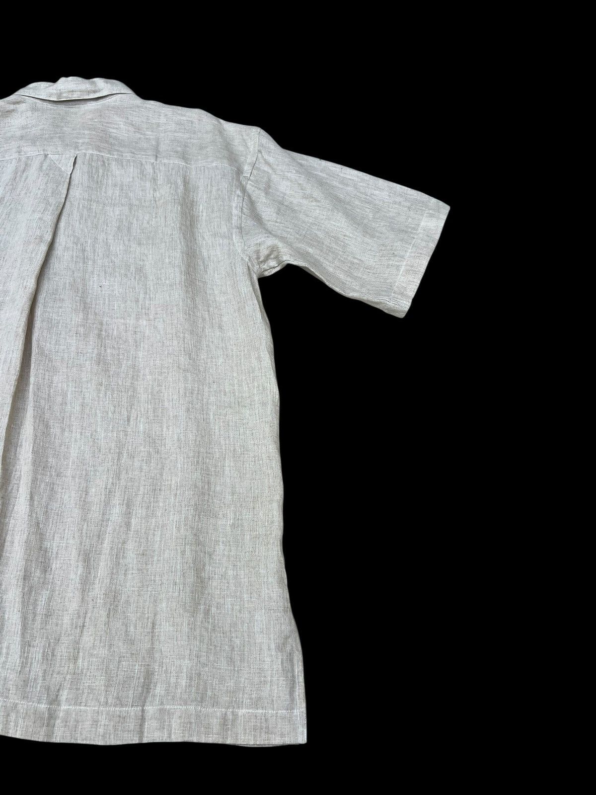 Issey Miyake Archive Issey Miyake im Product 100% Linen Shirt Size US M / EU 48-50 / 2 - 16 Thumbnail
