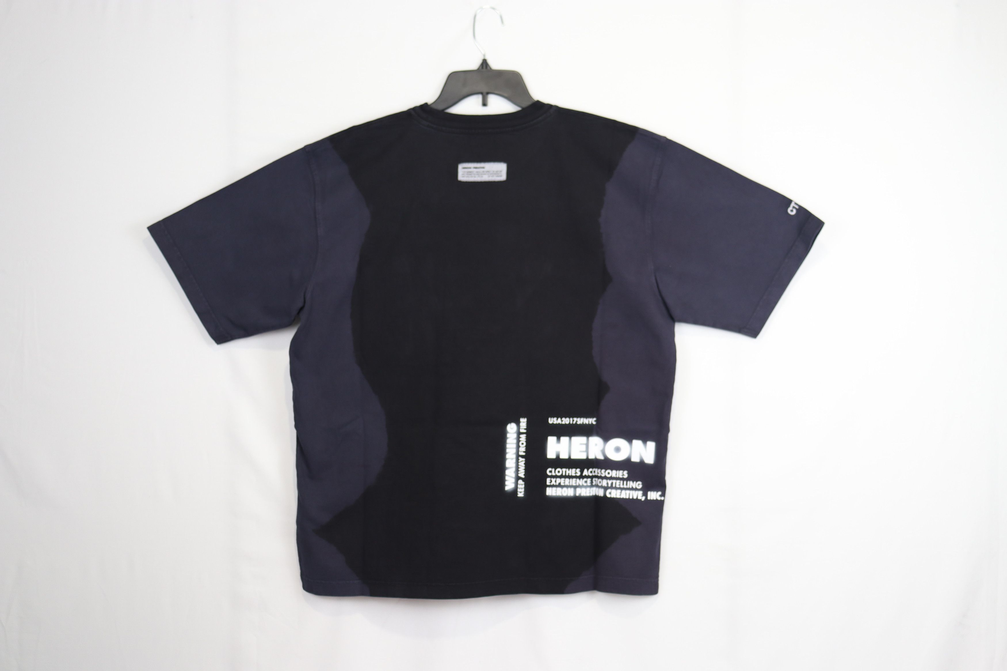 Heron Preston o1rshd11223 Cat Tee SS Regular Pocket Powder Black Yellow Size US M / EU 48-50 / 2 - 5 Thumbnail