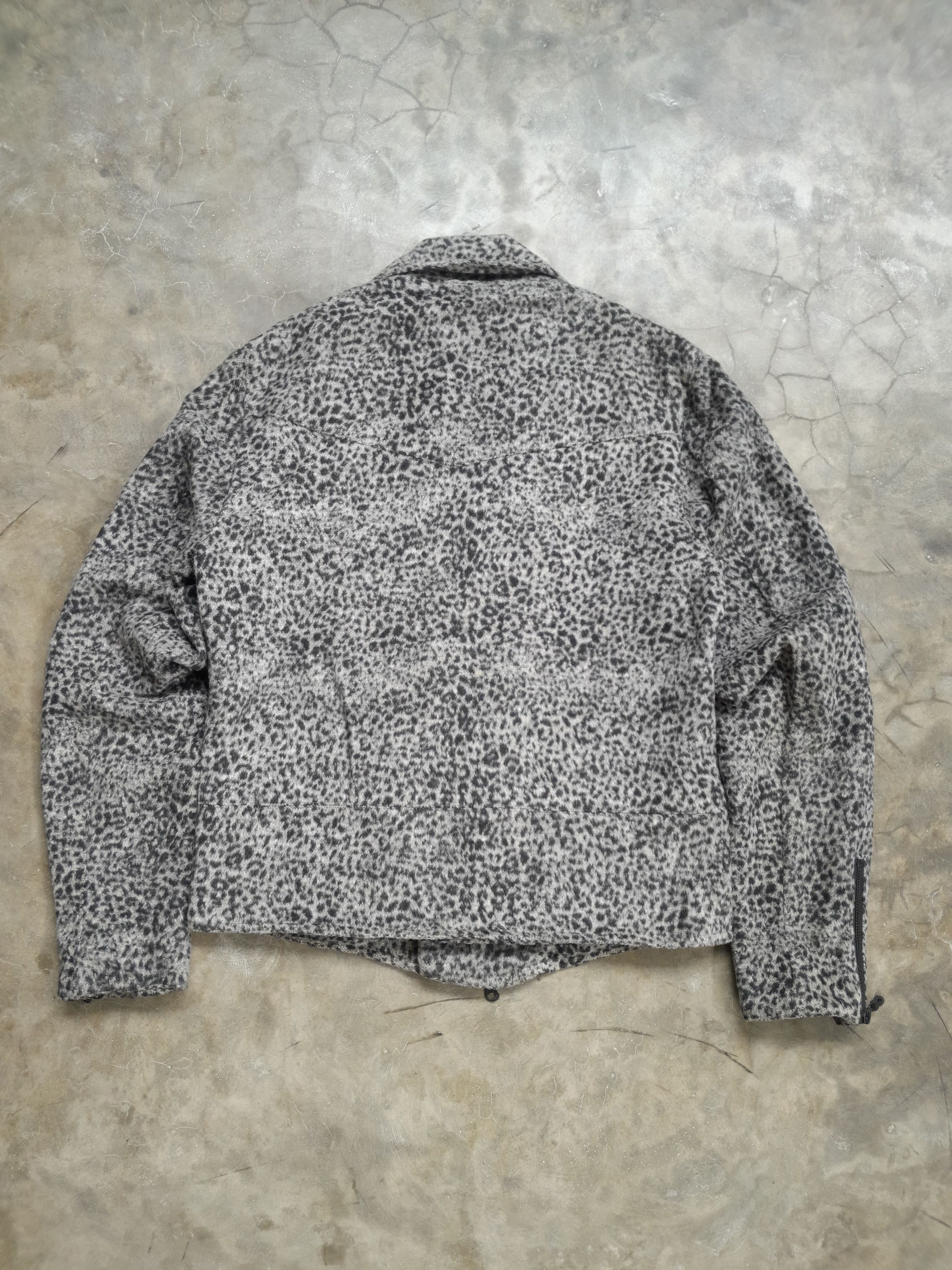 semanticdesign 2000s Roen x SemanticDesign Asymetrical Leopard Jacket Size US M / EU 48-50 / 2 - 9 Thumbnail