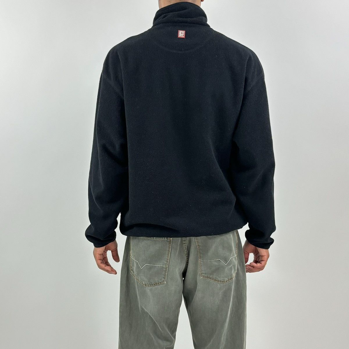 Chaps Ralph Lauren × Ralph Lauren × Vintage vintage 90s CHAPS RALPH LAUREN Fleece Spellout zip-up jacket Size US XL / EU 56 / 4 - 5 Thumbnail