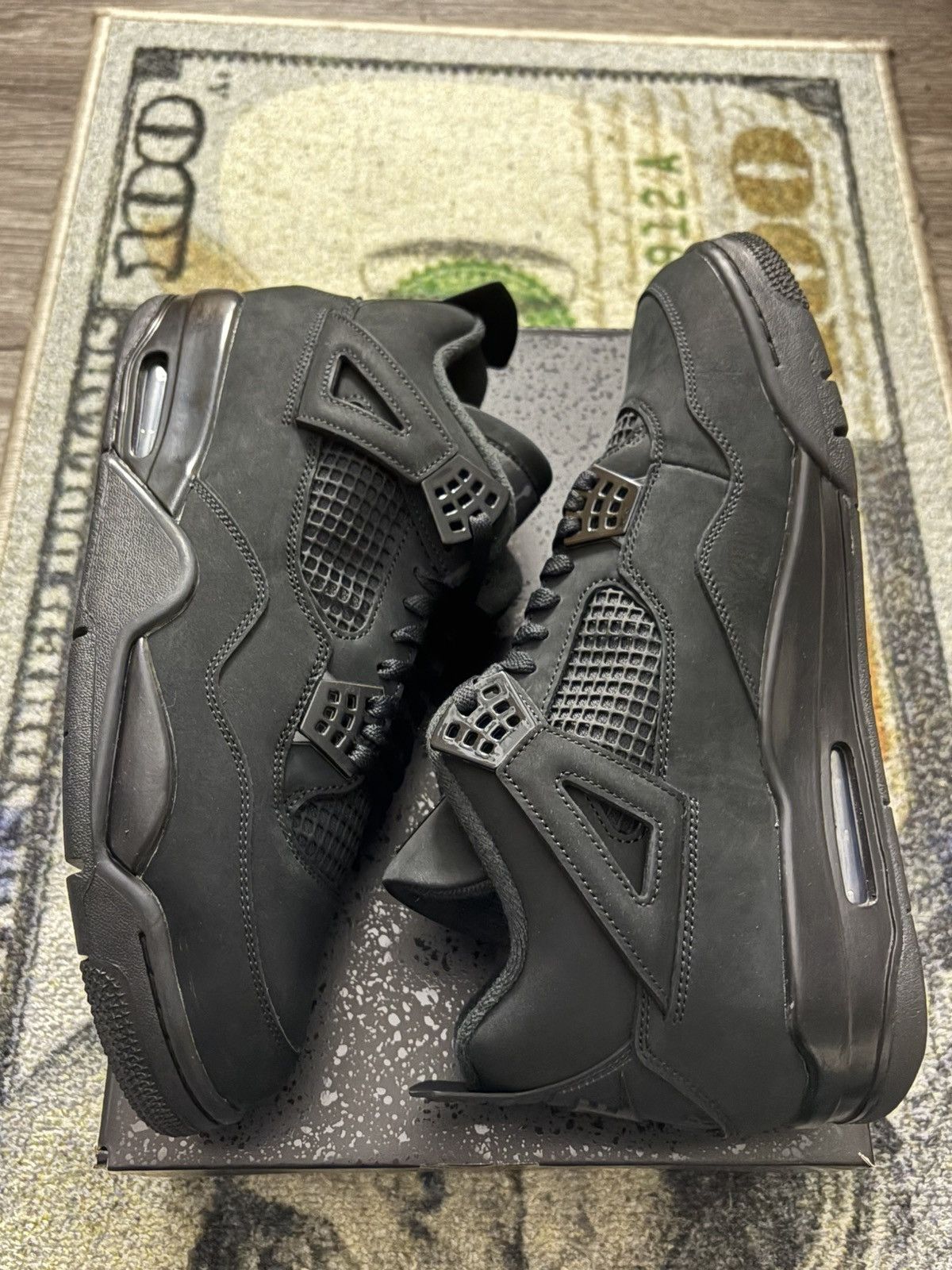 Jordan Brand Jordan 4 Retro Black Cat (2025) Size US 13 / EU 46 - 3 Thumbnail