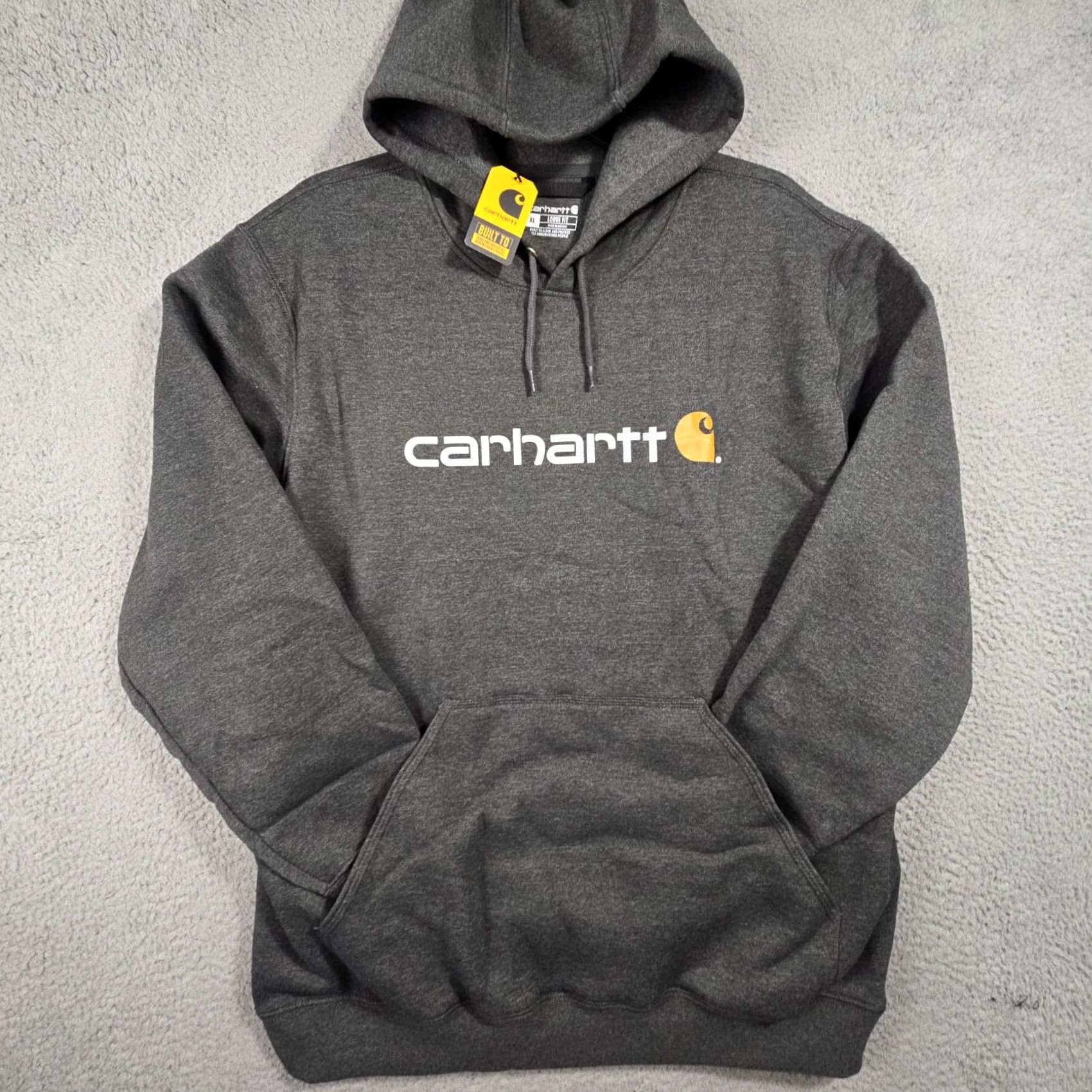 Carhartt Carhartt Hoodie Mens XL Gray Fleece Sweatshirt Outdoor Sweater Extra Large NWT Size US XL / EU 56 / 4 - 2 Thumbnail