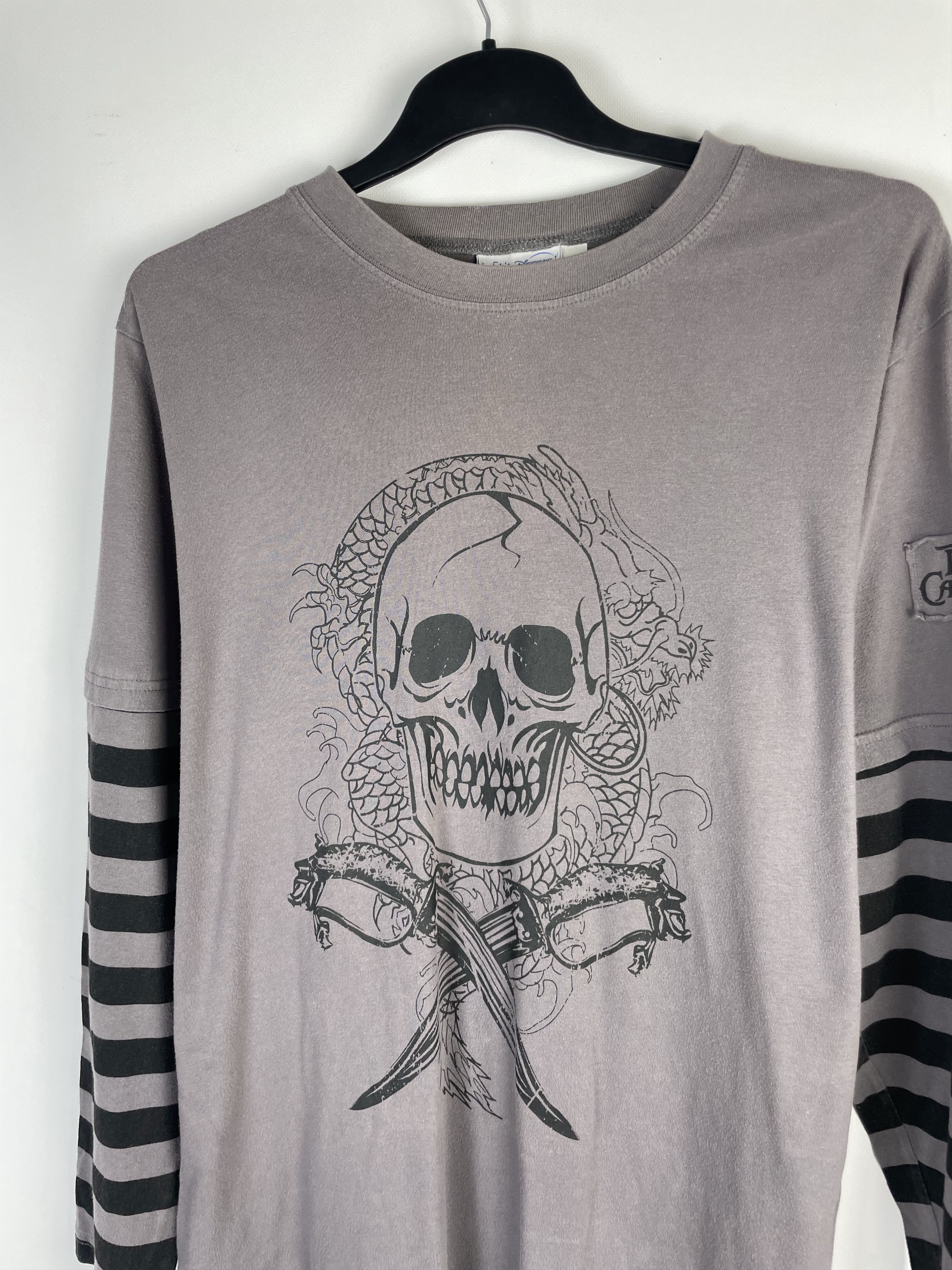 Disney Pirates of The Caribbean Vintage Longsleeve Size US L / EU 52-54 / 3 - 3 Thumbnail