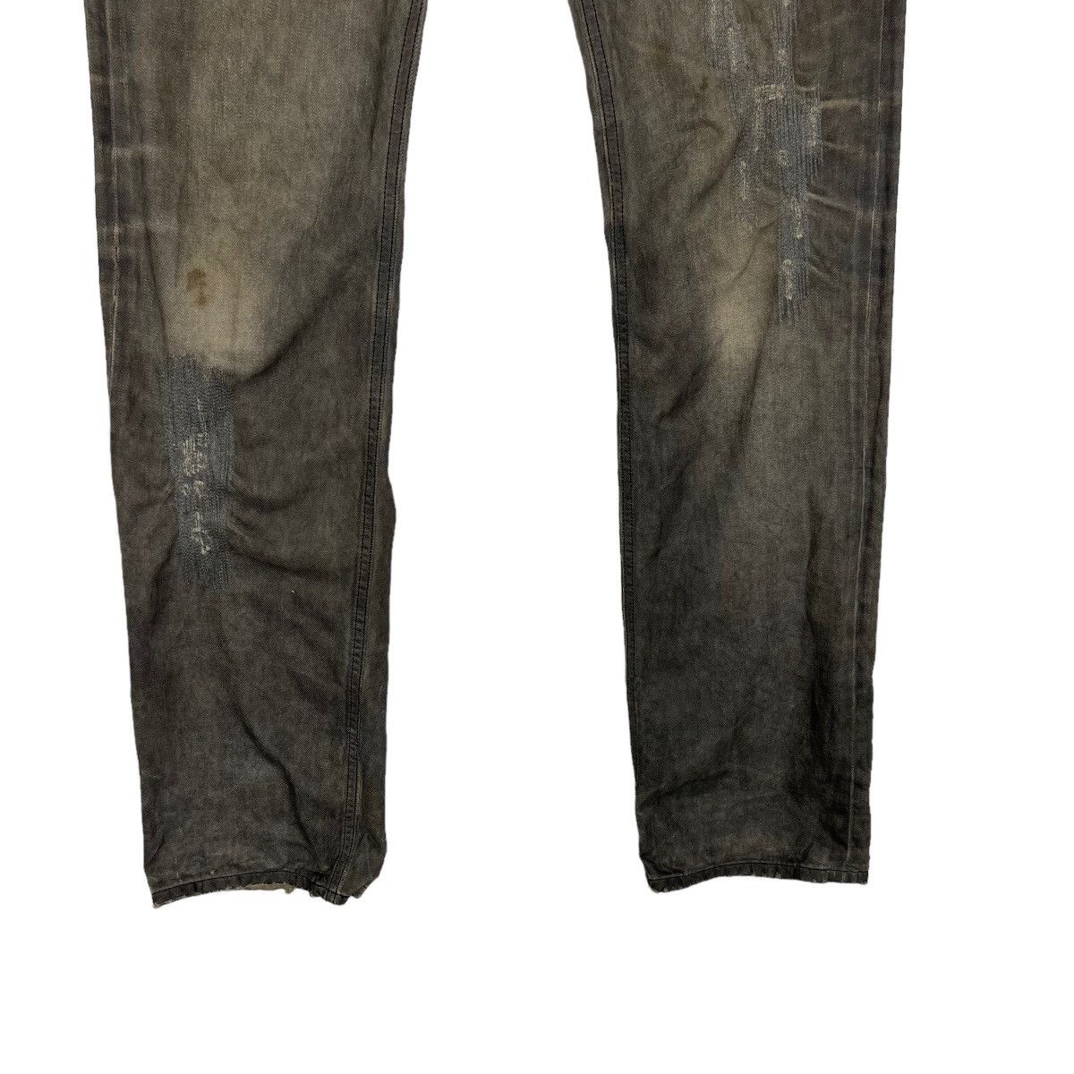 Diesel 🔥 FLARE DIESEL DISTRESSED DYED JEANS Size US 34 / EU 50 - 4 Thumbnail