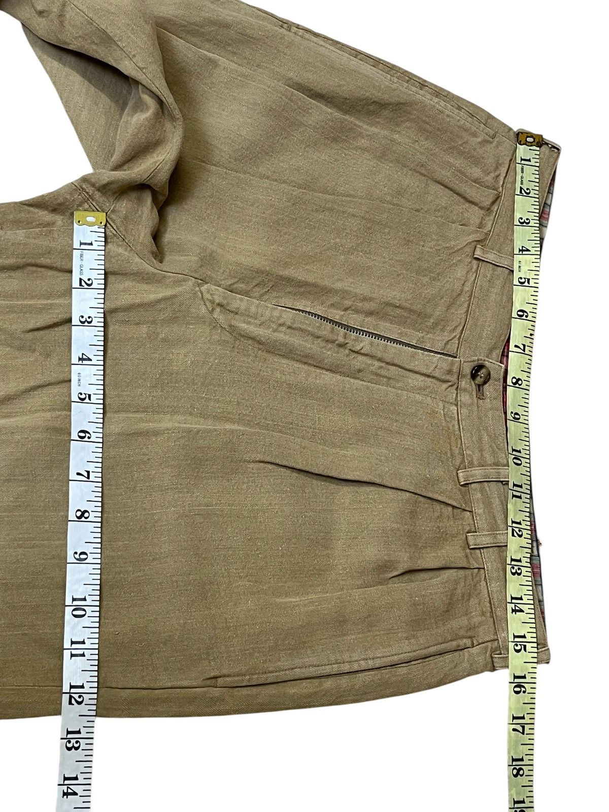 Japanese Brand SICK 90s VINTAGE PAPAS MANIERE DE HEMING BAGGY CASUAL PANTS Size US 31 - 11 Thumbnail