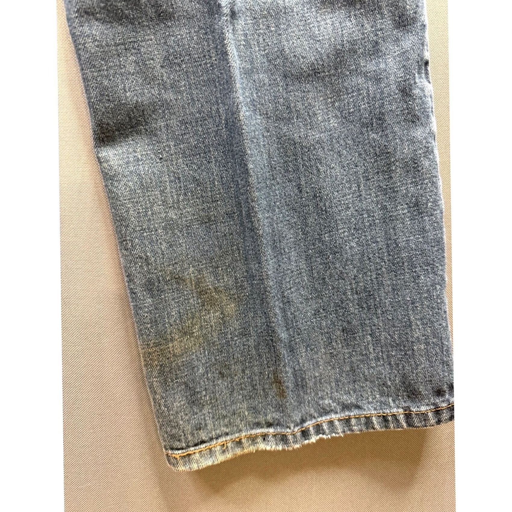 Levi's Levi's 514 Slim Straight Jeans Mens Blue Medium Wash 35x29 Size US 35 - 5 Thumbnail