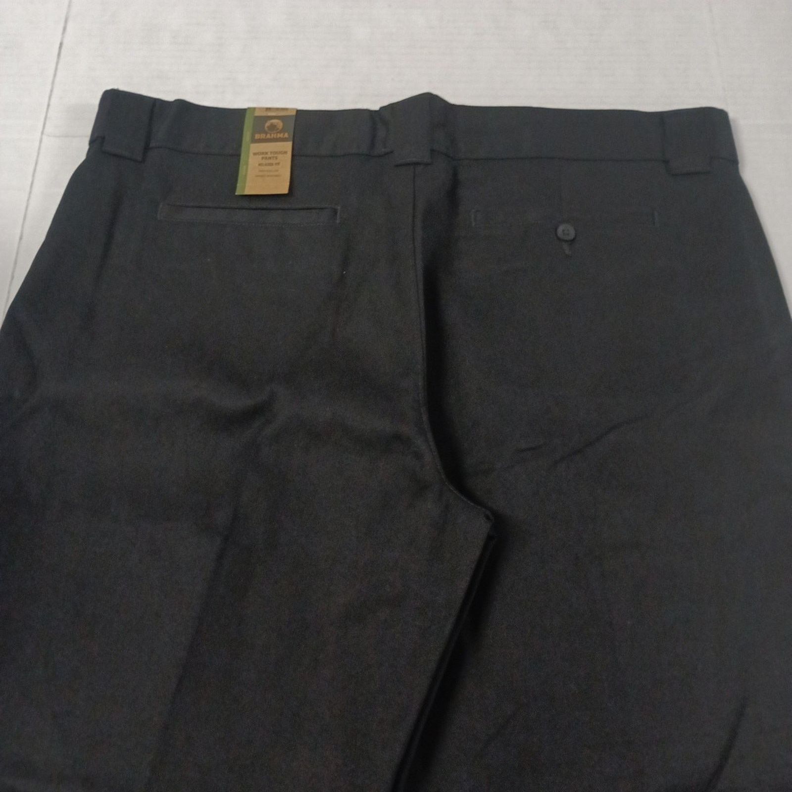 Other Brahma Men's Work Tough Pants Size 42x30 Black Relaxed Fit Size US 42 / EU 58 - 7 Thumbnail