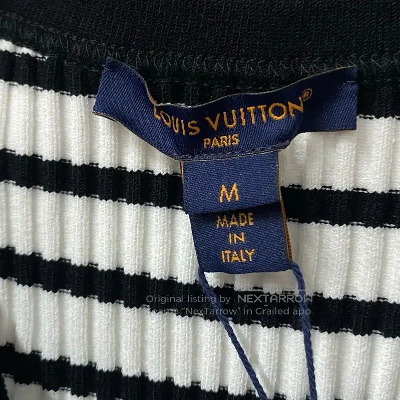 Louis Vuitton Louis Vuitton Summer Striped Sleeveless Crop Top . Size M / US 6-8 / IT 42-44 - 5 Thumbnail