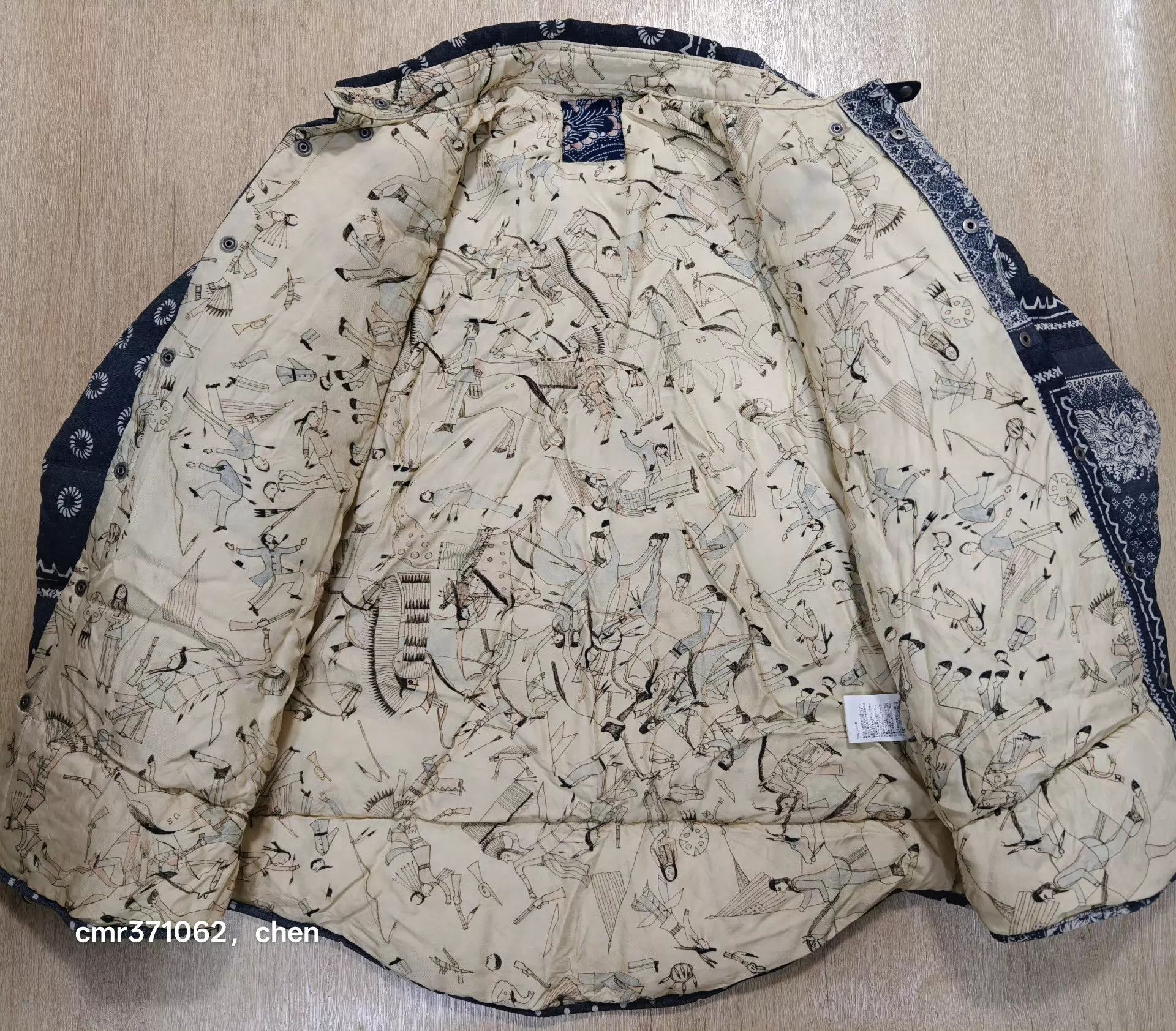 Visvim visvim 23 ICT kerchief down jkt bandana black 3 95 New Size US L / EU 52-54 / 3 - 7 Thumbnail