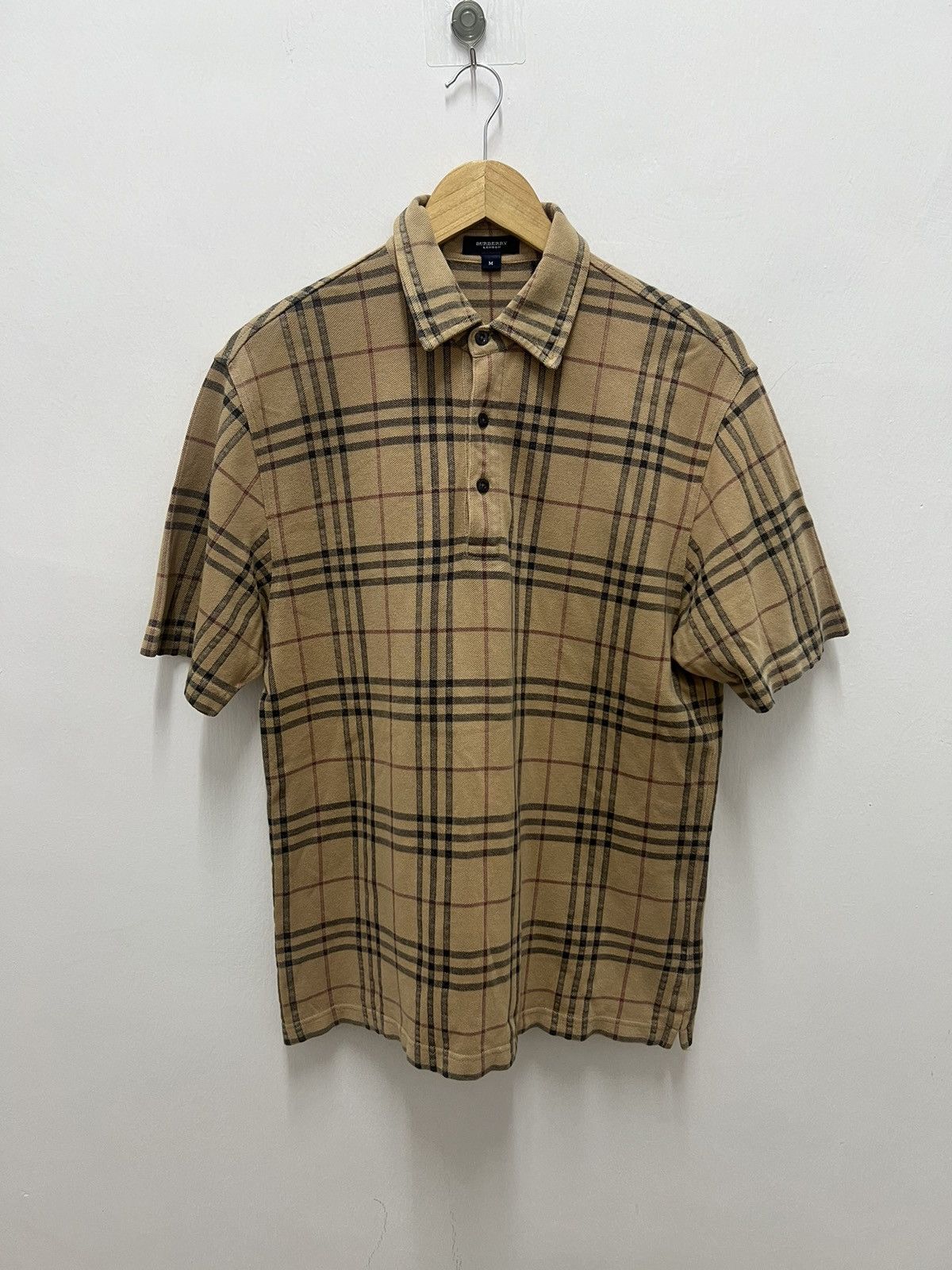 Burberry Burberry Nova Check Polo Shirt Size US M / EU 48-50 / 2 - 1 Thumbnail