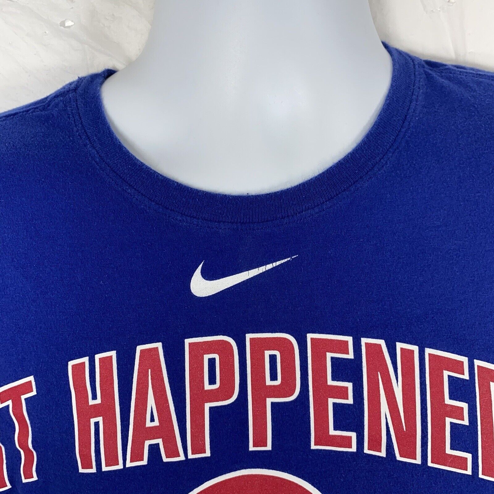 Nike Nike MLB Chicago Cubs Large Athletic World Series '16 Tee Size US L / EU 52-54 / 3 - 2 Thumbnail