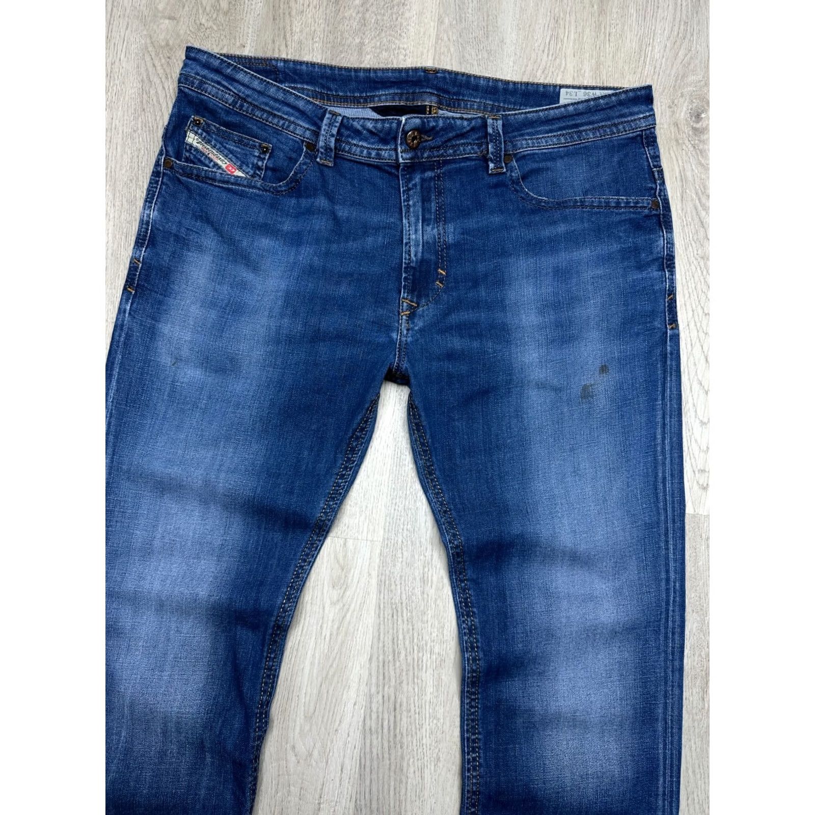 Diesel Diesel Thavar Jeans Pants Denim Slim Regular 36 Mens Blue Cotton 34in Inseam 89cm 116cm 48cm Waist Band Boys? Size US 36 / EU 52 - 2 Thumbnail