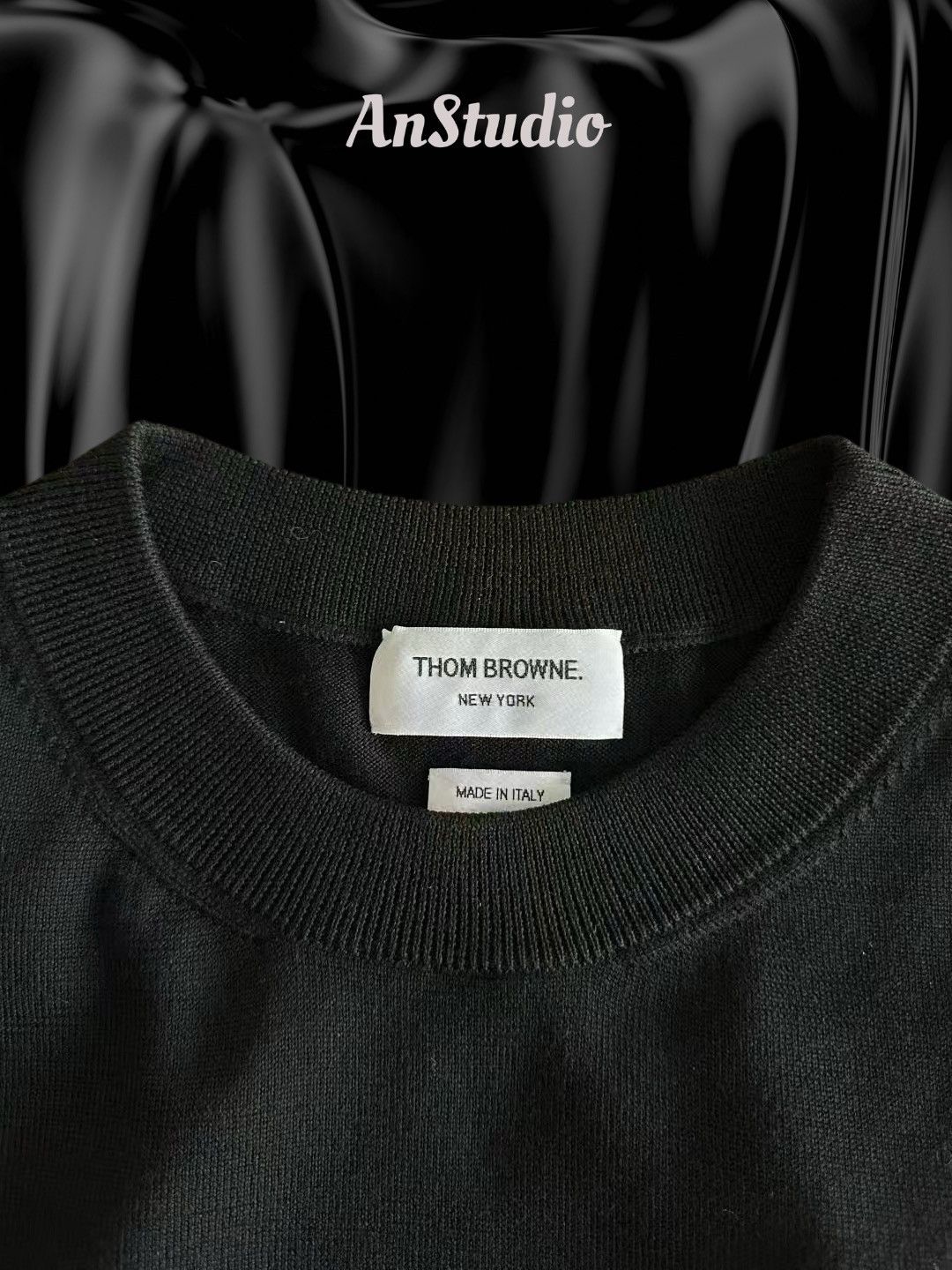 Thom Browne Thom Browne 4-Bar Fine Knit Wool Jumper Size US M / EU 48-50 / 2 - 3 Thumbnail