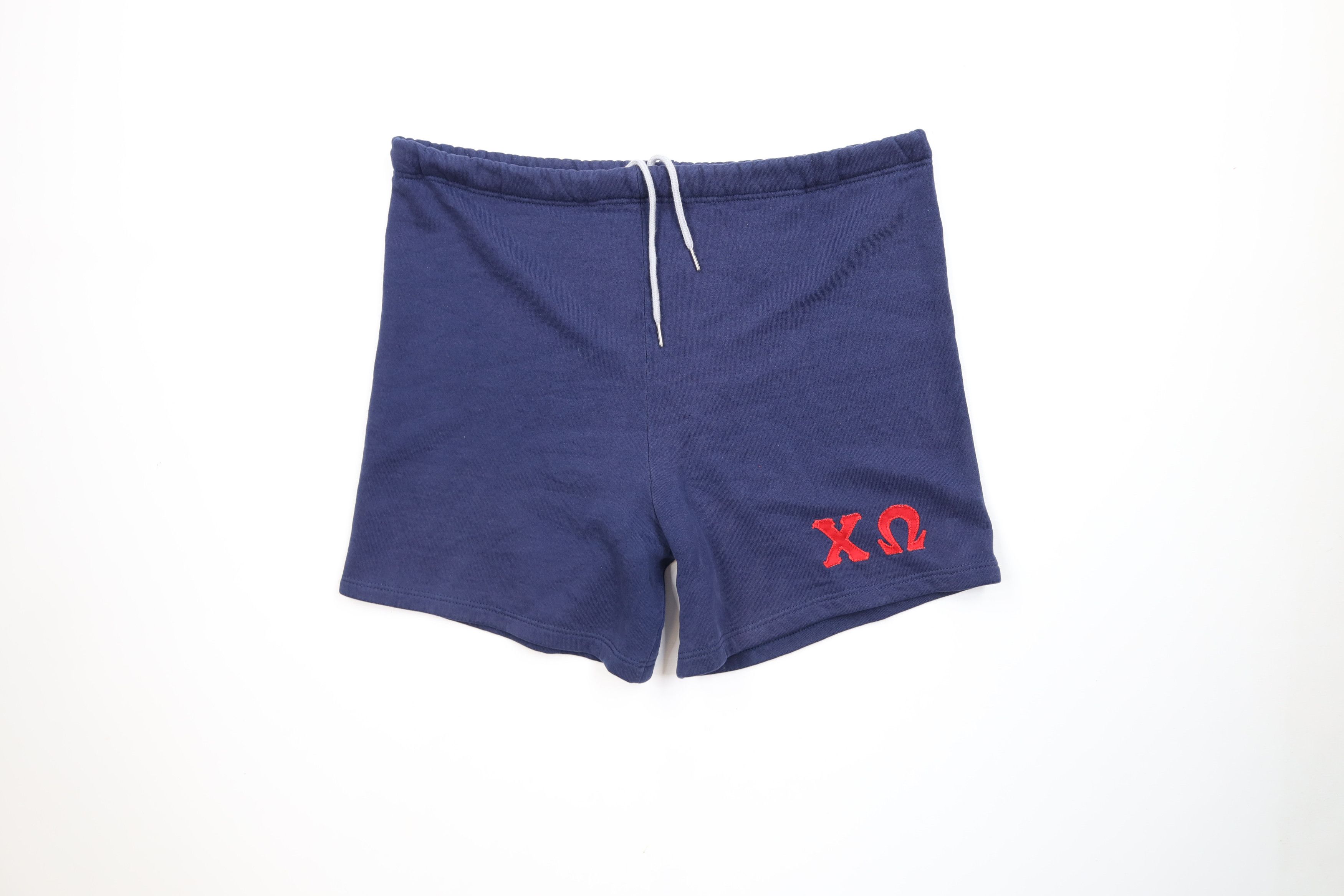 Russell Athletic Vintage 90s Russell Athletic Sorority Sweatpants Shorts USA Size 36" / US 14 / IT 50 - 1 Thumbnail