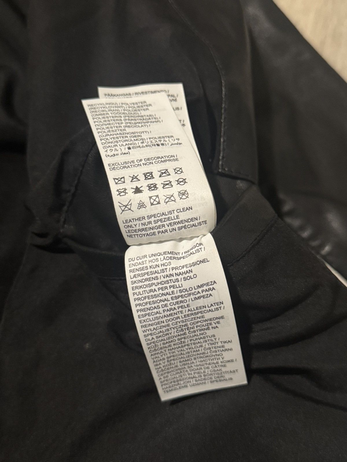 J.Lindeberg j. lindeberg mens lex leather track jacket Medium Lamb Size US M / EU 48-50 / 2 - 11 Thumbnail