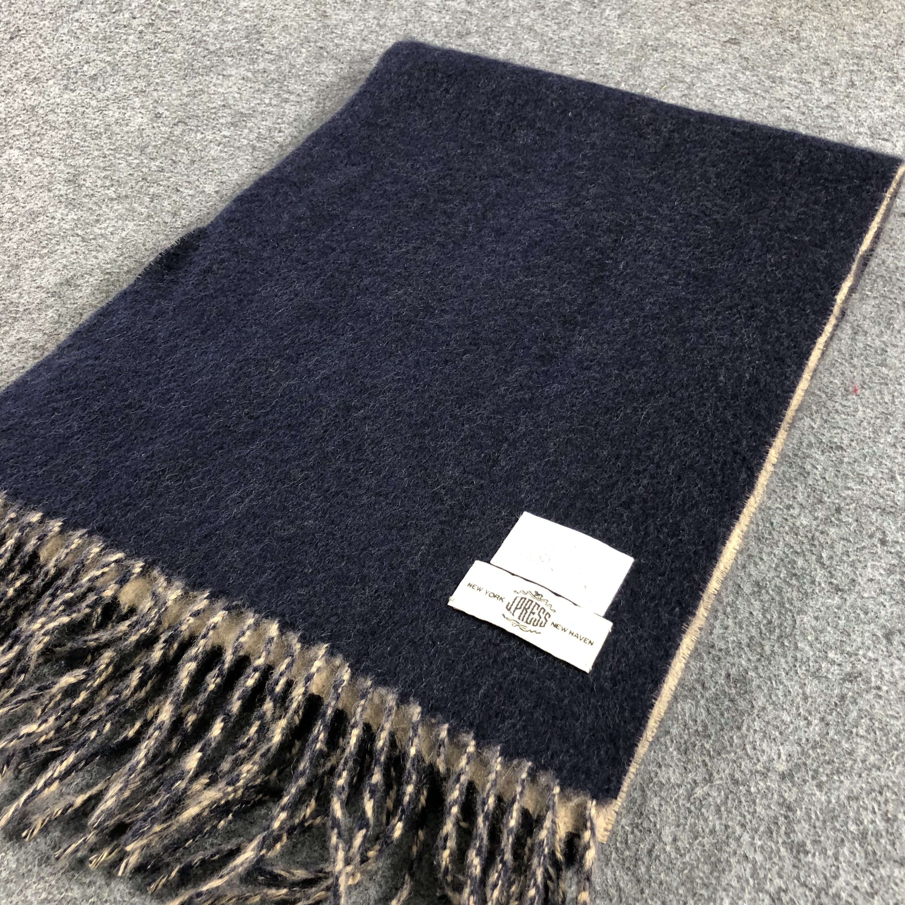 J. Press J. Press Cashmere Scarf Muffler V954 Size ONE SIZE - 3 Thumbnail