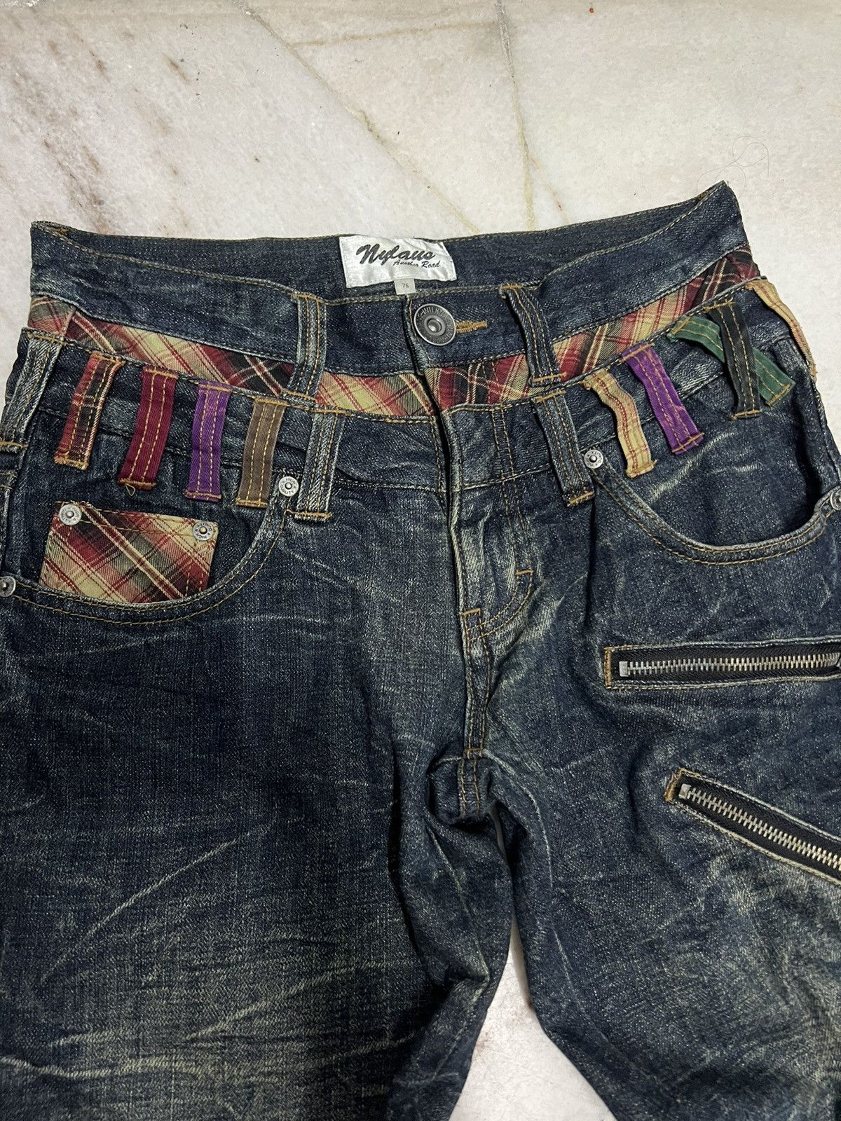 Other 💥DOUBLE WAIST💥NYLAUS DOUBLE WAIST JEANS Size US 29 - 4 Thumbnail