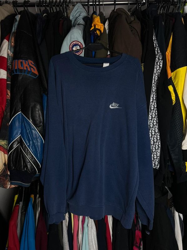 Nike Crewneck Nike 80s vintage rare XL Size US XL / EU 56 / 4 - 1 Thumbnail