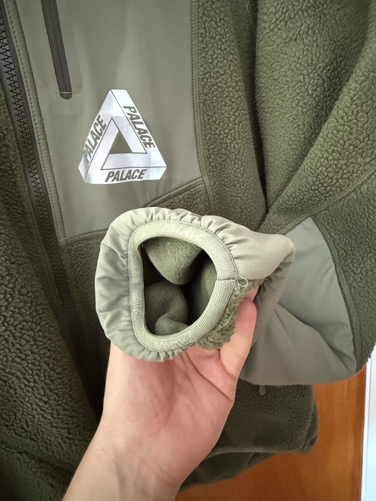 Palace PALACE THERMA HOODED FLEECE JACKET - OLIVE XL Size US XL / EU 56 / 4 - 3 Thumbnail
