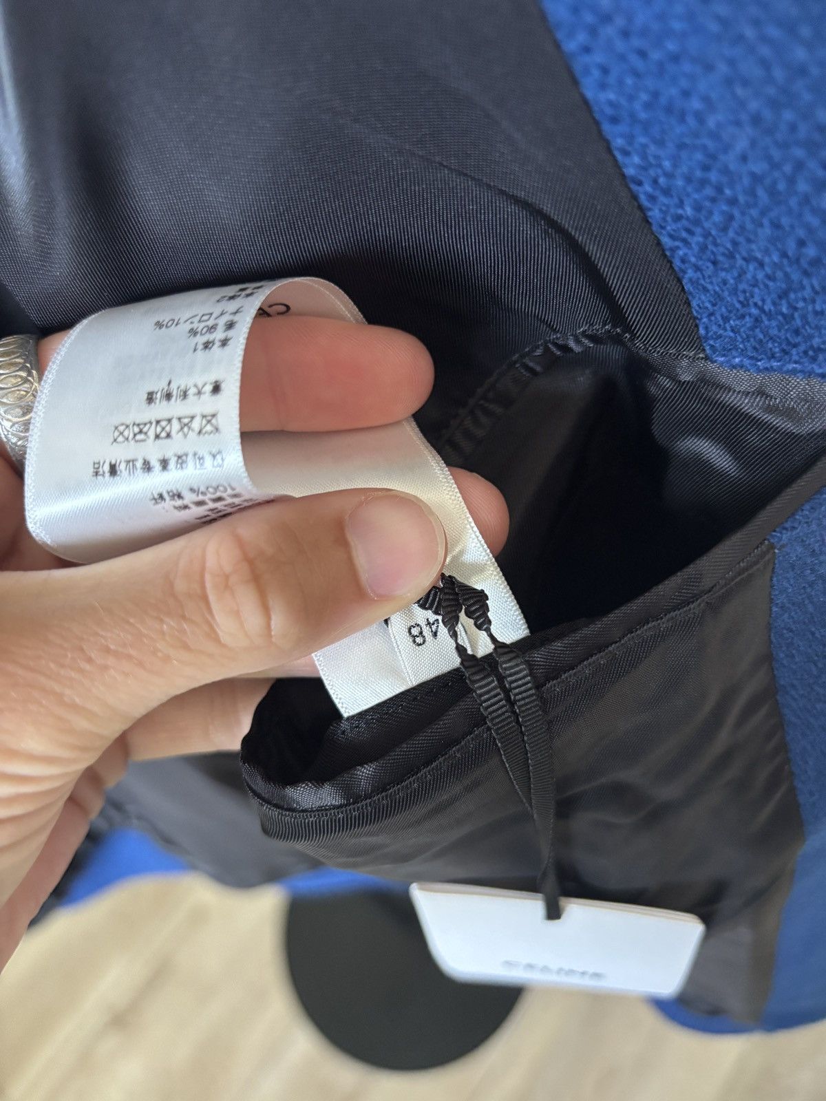 Celine CELINE | $3250 | VARSITY LEATHER COLLEGE TEDDY JACKET Size US M / EU 48-50 / 2 - 15 Thumbnail