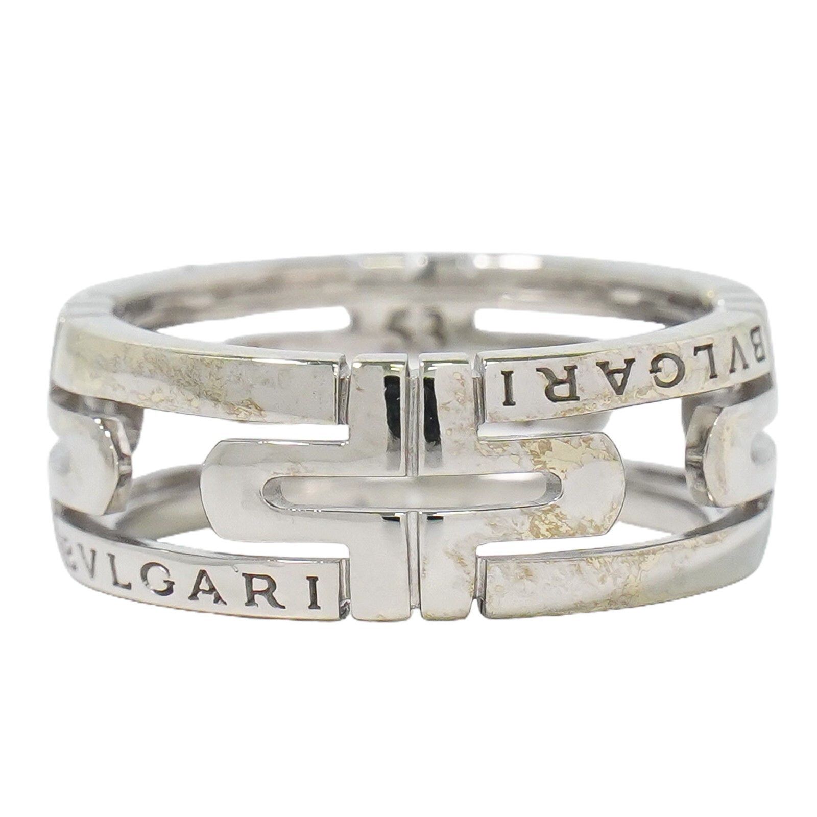 Bvlgari Bvlgari Parentesi Ring 18K White Gold Size ONE SIZE - 1 Thumbnail