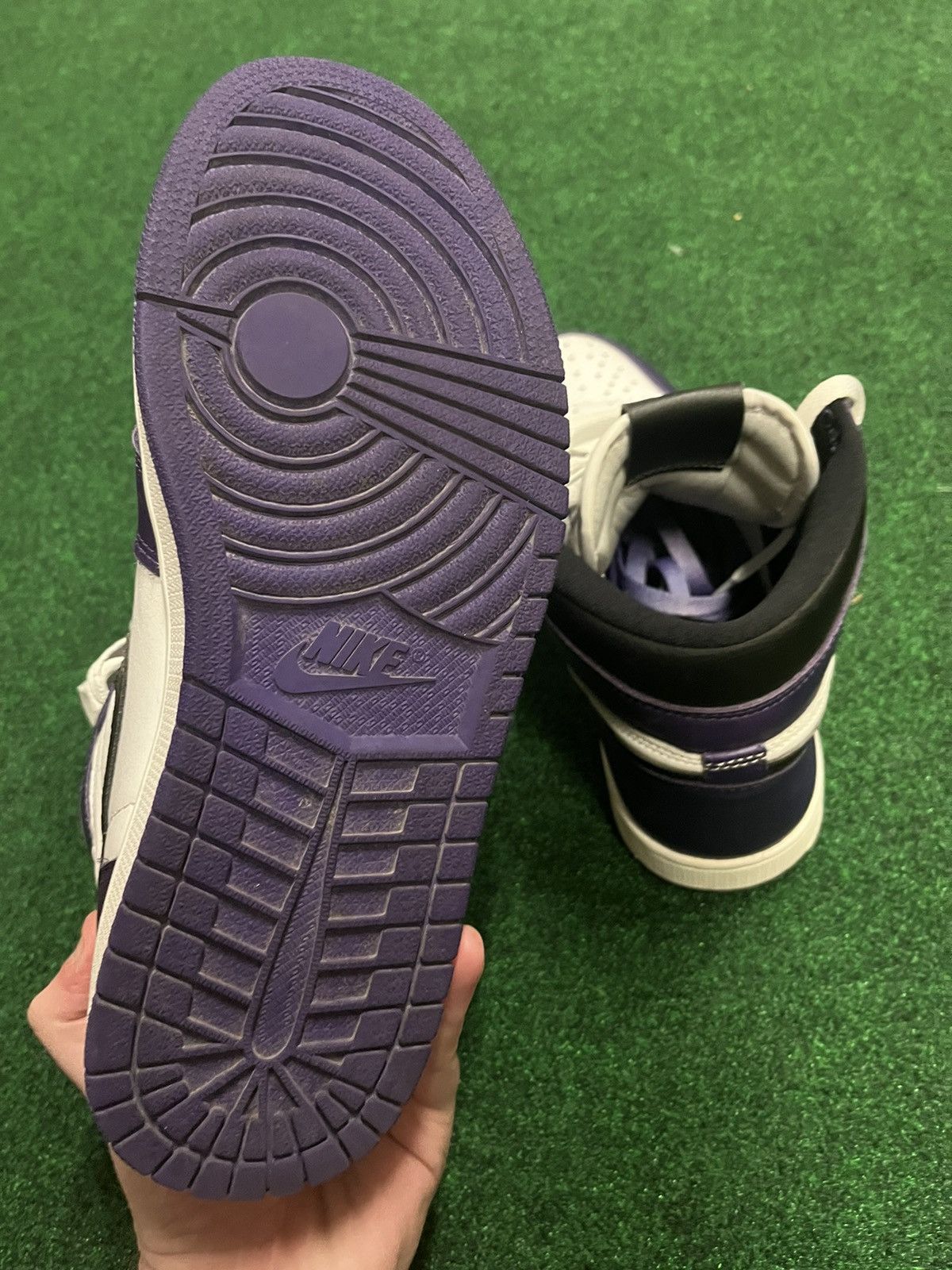 Jordan Brand Jordan 1 Court Purple OG High Size US 8 / EU 41 - 5 Thumbnail