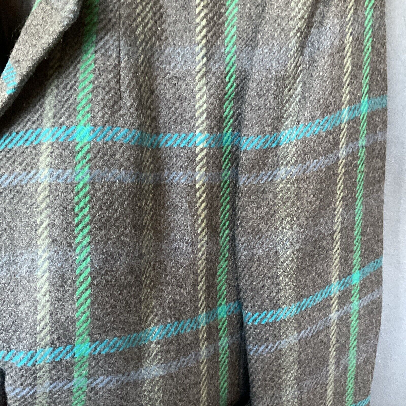 Liz Claiborne Vintage Liz Claiborne Collection Blazer Women 10 Plaid Twill Size L / US 10 / IT 46 - 12 Thumbnail