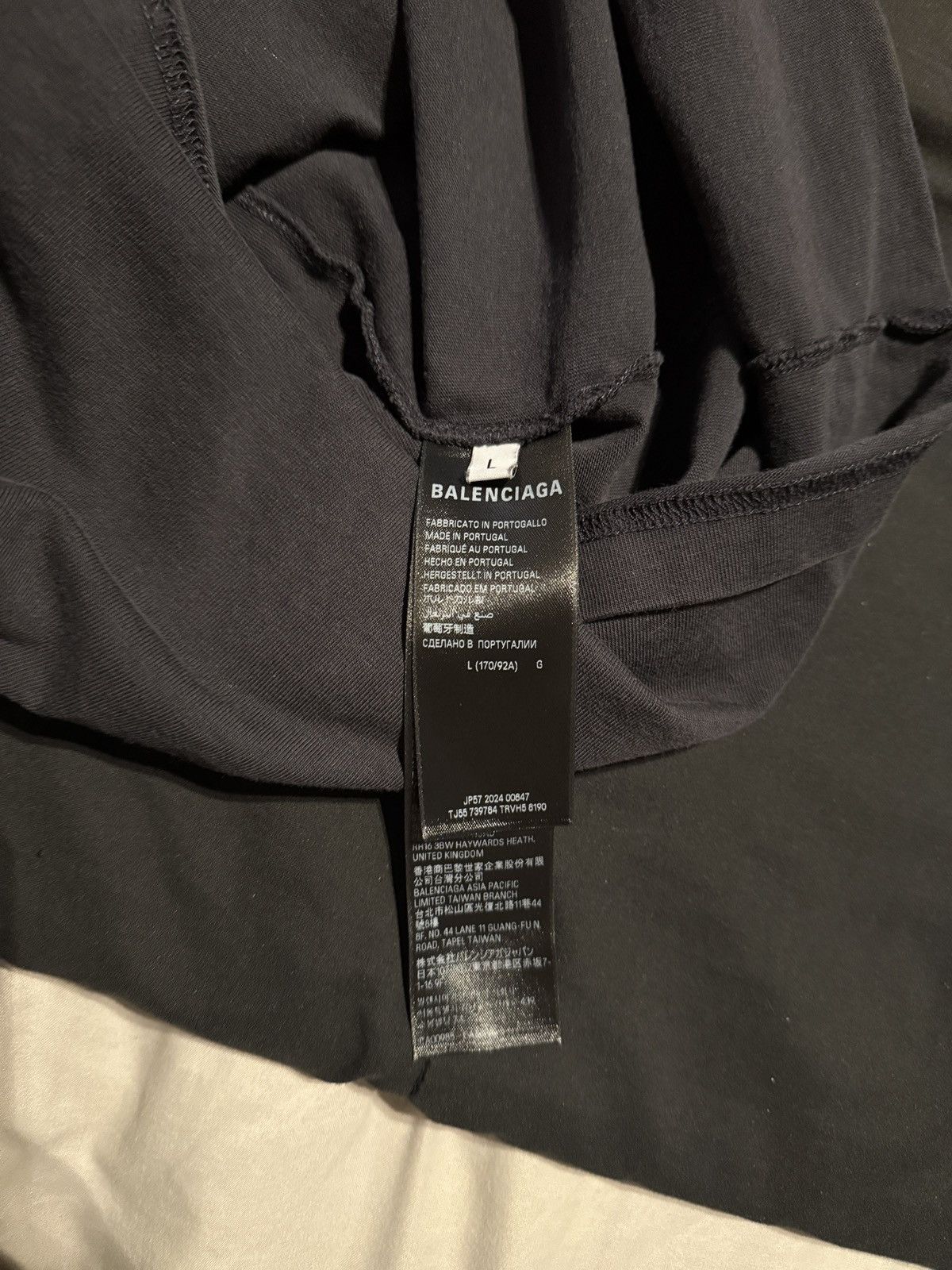 Balenciaga Balenciaga Short sleeve boxing logo t-shirt Size US L / EU 52-54 / 3 - 5 Thumbnail