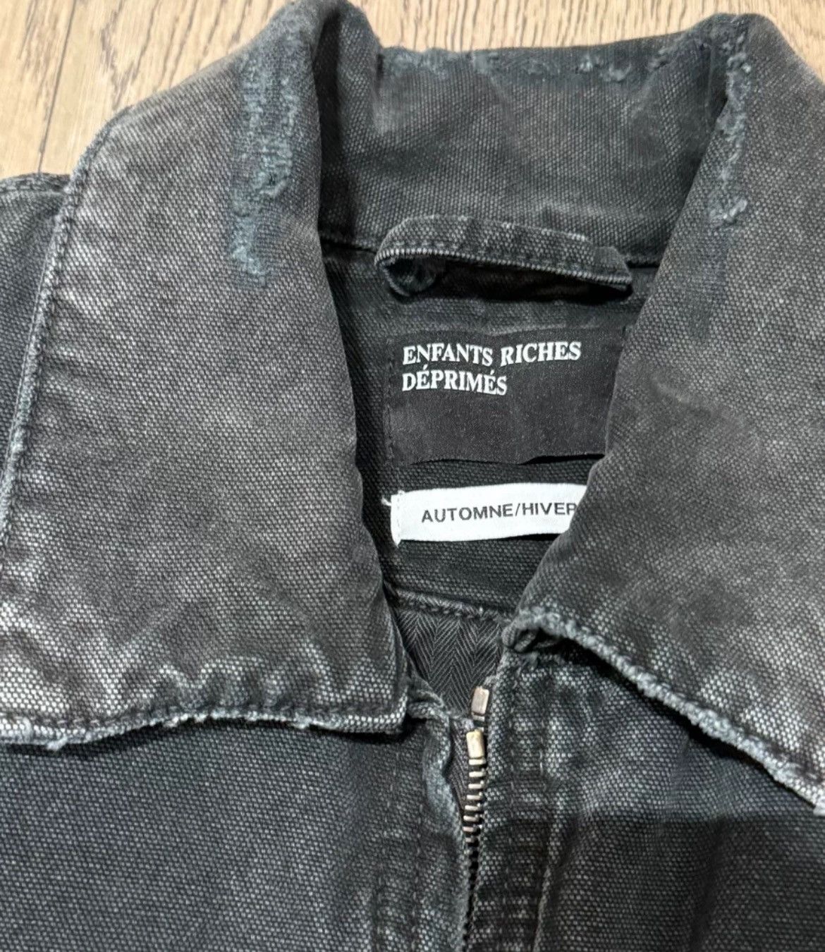 Enfants Riches Deprimes Enfants Rich Carhart made old water-washed tooling jackets Size US L / EU 52-54 / 3 - 4 Thumbnail