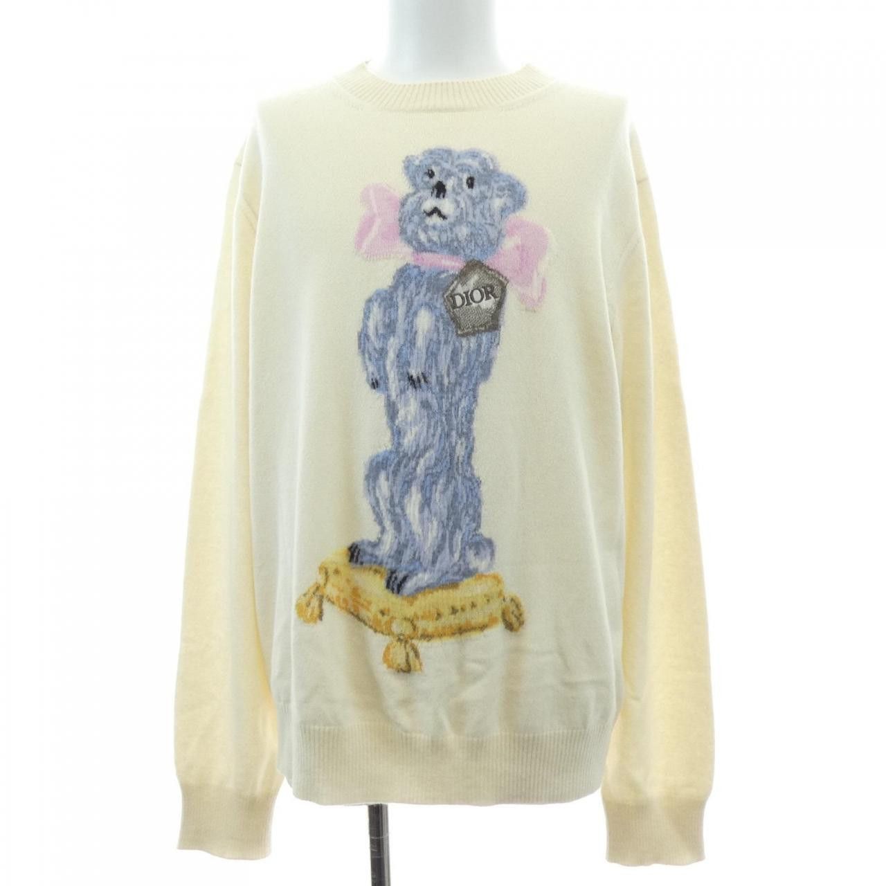Dior Dior Christian Dior Cashmere Knit Textile Tops 243M635AT460 DUTY FREE for USA Size ONE SIZE - 1 Thumbnail