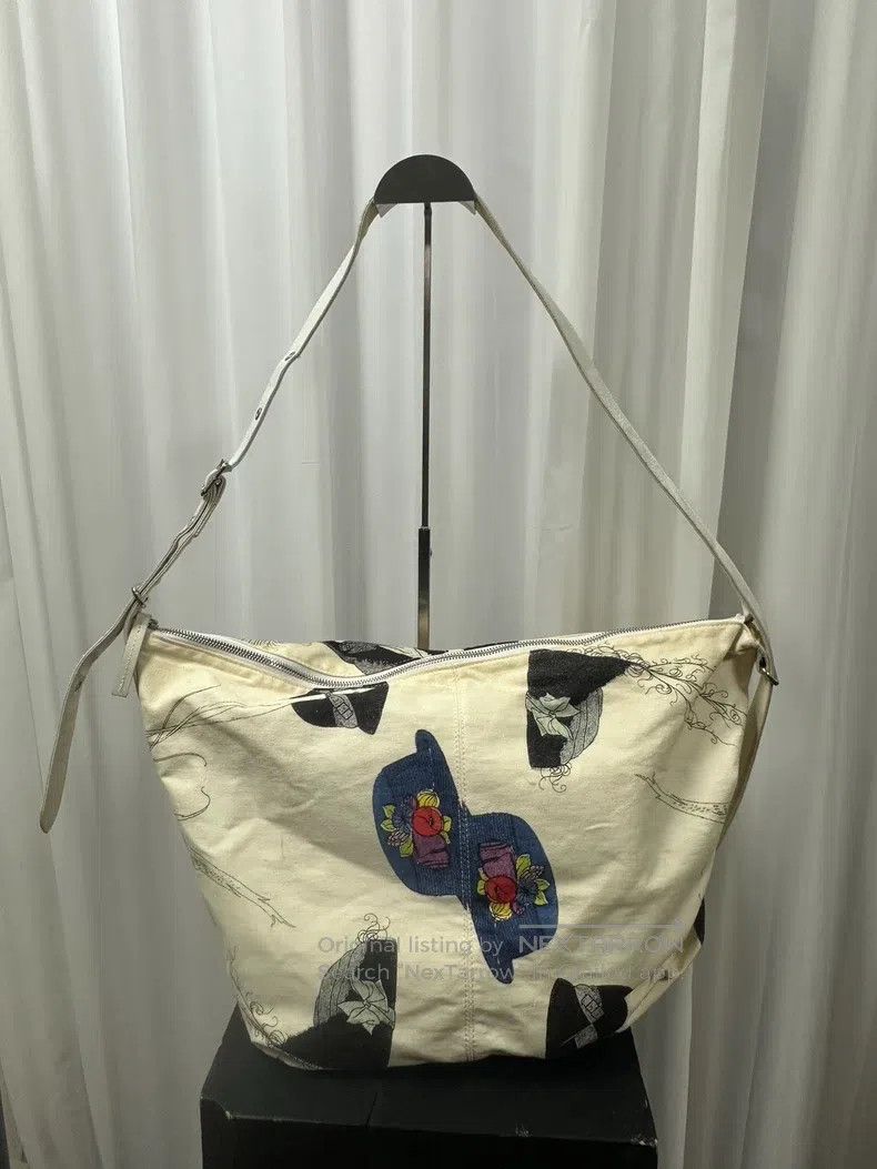 Yohji Yamamoto Yohji Yamamoto Graffiti Printed Tote Bag / Crossbody Bag Size ONE SIZE - 1 Thumbnail