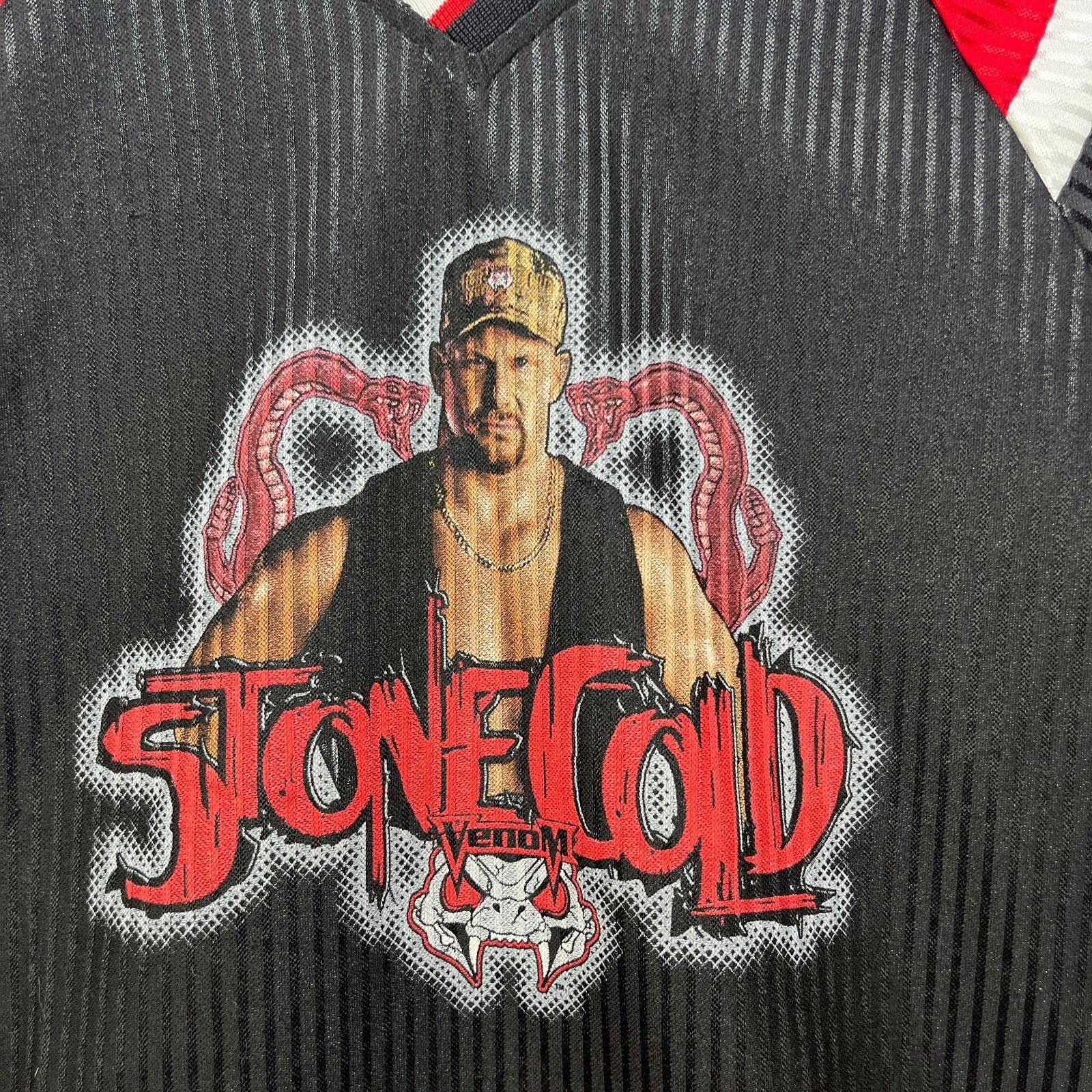 Designer Vintage 90s Stone Cold Steve Austin WWF Shirt Youth Large Size ONE SIZE - 3 Thumbnail