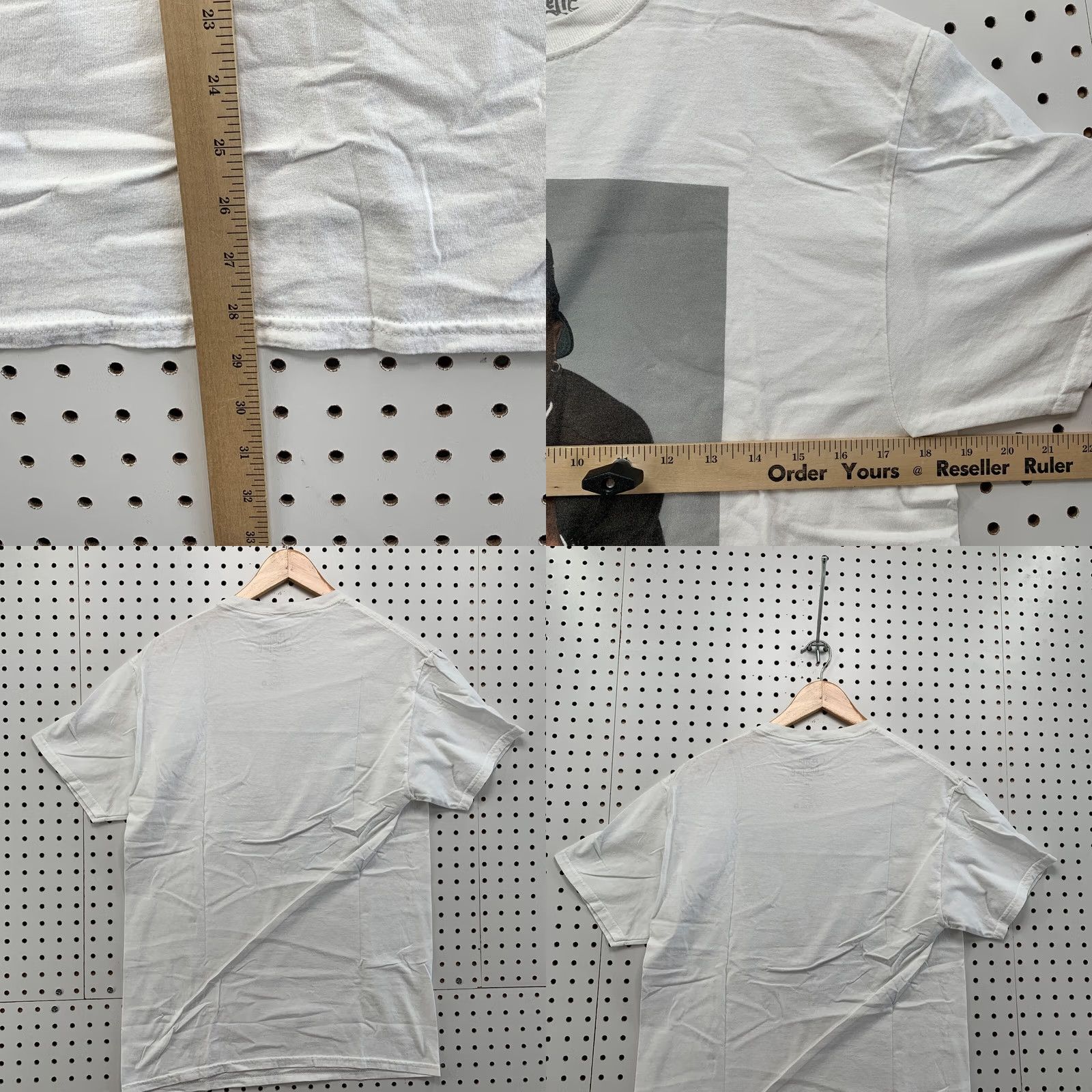 Vintage TUPAC 2Pac Shirt White Poetic Justice Portrait Adult Medium Hip Hop RAP T Size US M / EU 48-50 / 2 - 9 Thumbnail