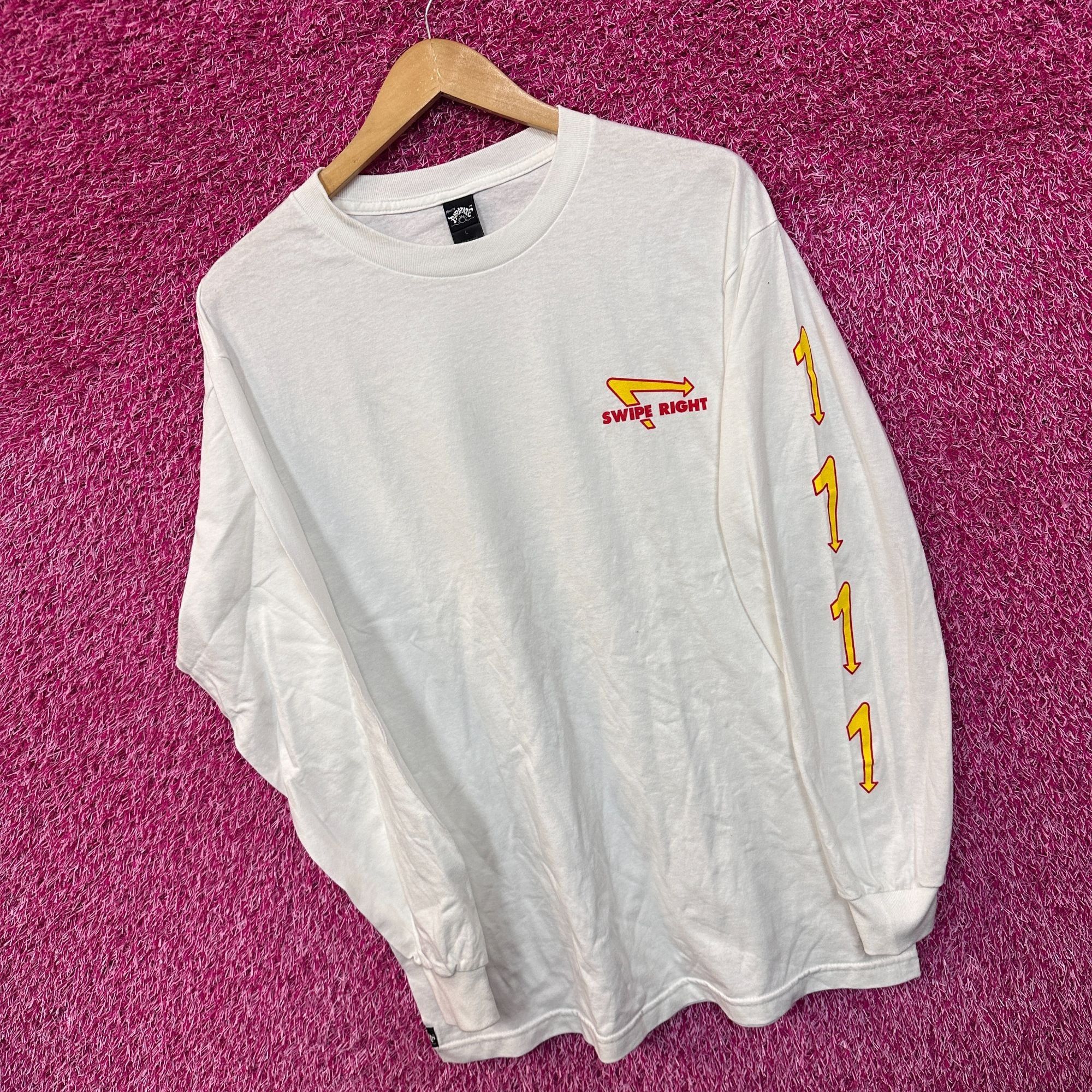 Paradise Paradise Swipe Right In N Out Arrow Logo Long Sleeve L Size US L / EU 52-54 / 3 - 3 Thumbnail