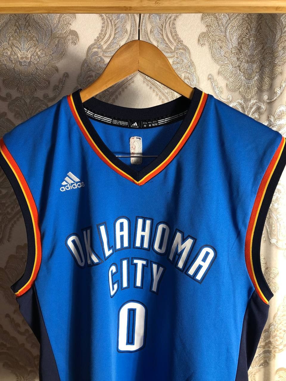 Adidas Vintage Oklahoma City NBA Retro Jersey Basketball Y2K 90s Size US M / EU 48-50 / 2 - 2 Thumbnail