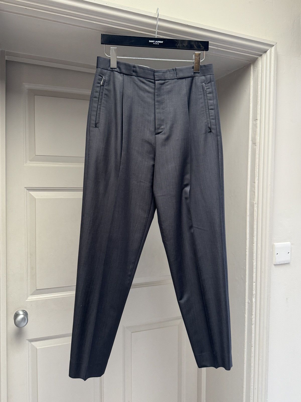 The Row The Row Mikeno Pleated Wool Pants | Grailed