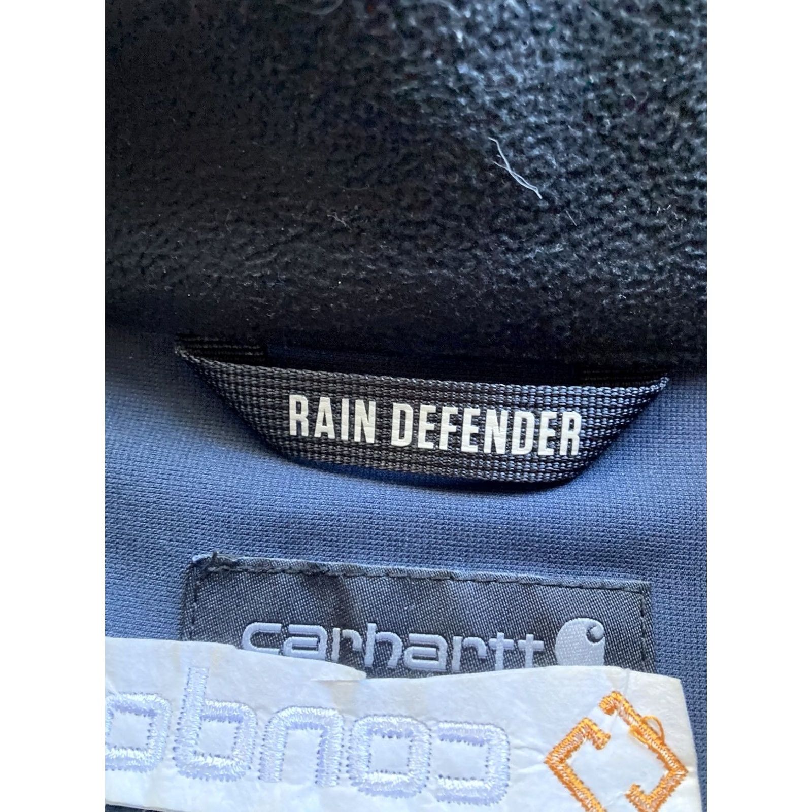 Carhartt Carhartt Jacket Mens L Blue Rain Defender Full Zip Softshell Windbreaker Textured Logo Pockets Outdoor Hiking Weather Resistant Mid-Length Size US L / EU 52-54 / 3 - 7 Thumbnail