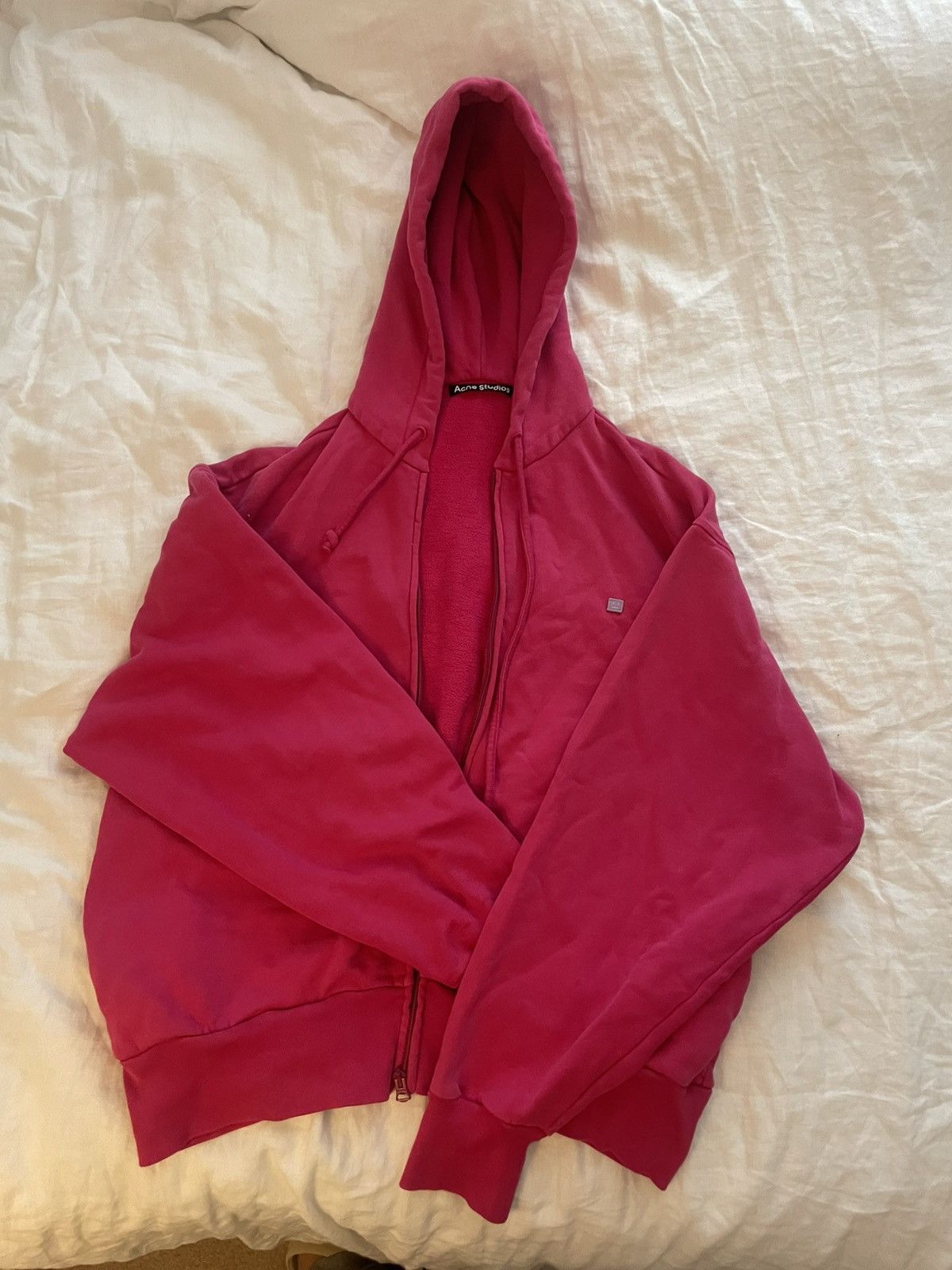 Acne Studios Acne studios organic cotton jersey zip up hoodie Size S / US 4 / IT 40 - 2 Thumbnail