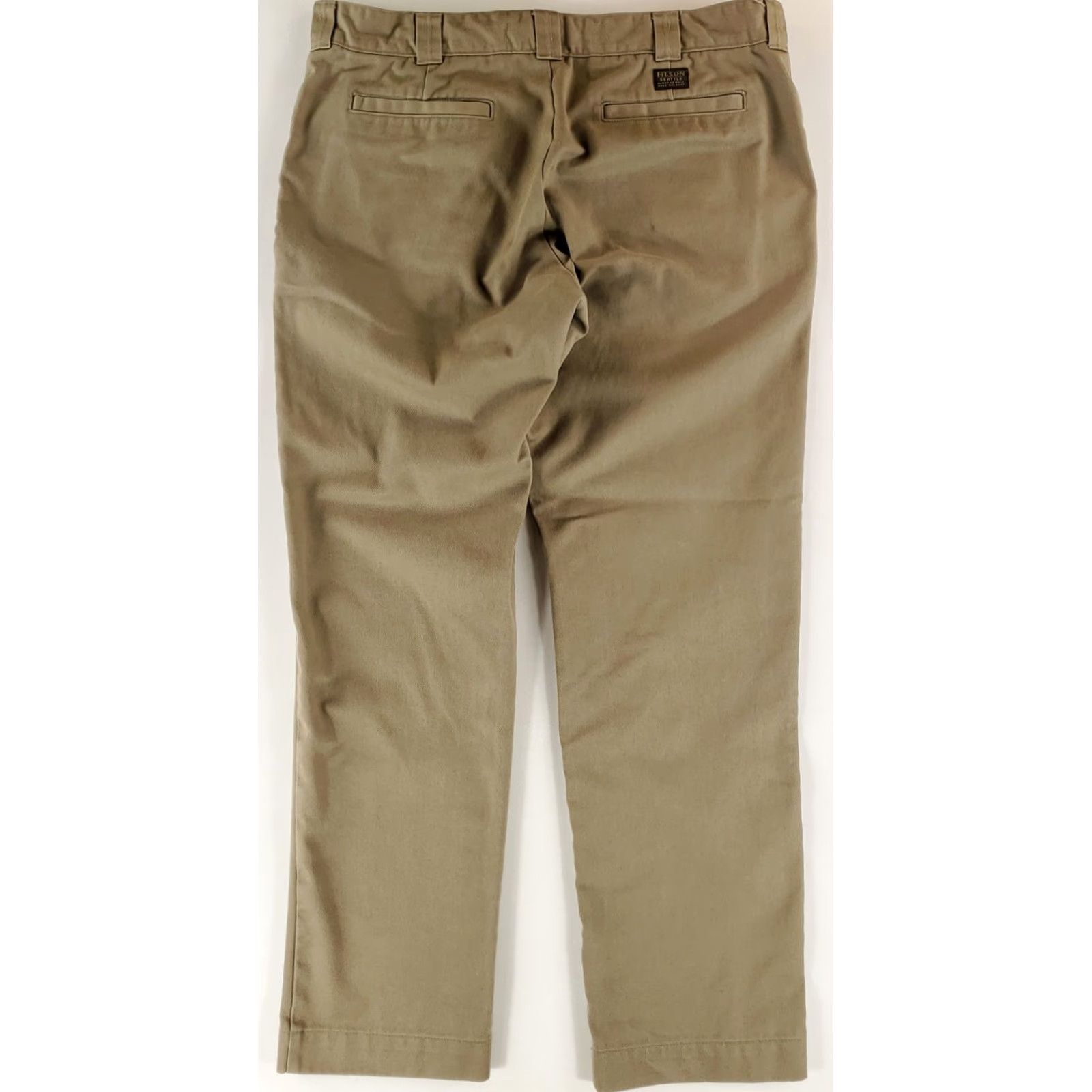Filson Filson Heavyweight Khaki Pants Beige Tan Mens 40 Inseam 33 Chino Regular 40x33 Actual Beige Mens Size US 40 / EU 56 - 5 Thumbnail