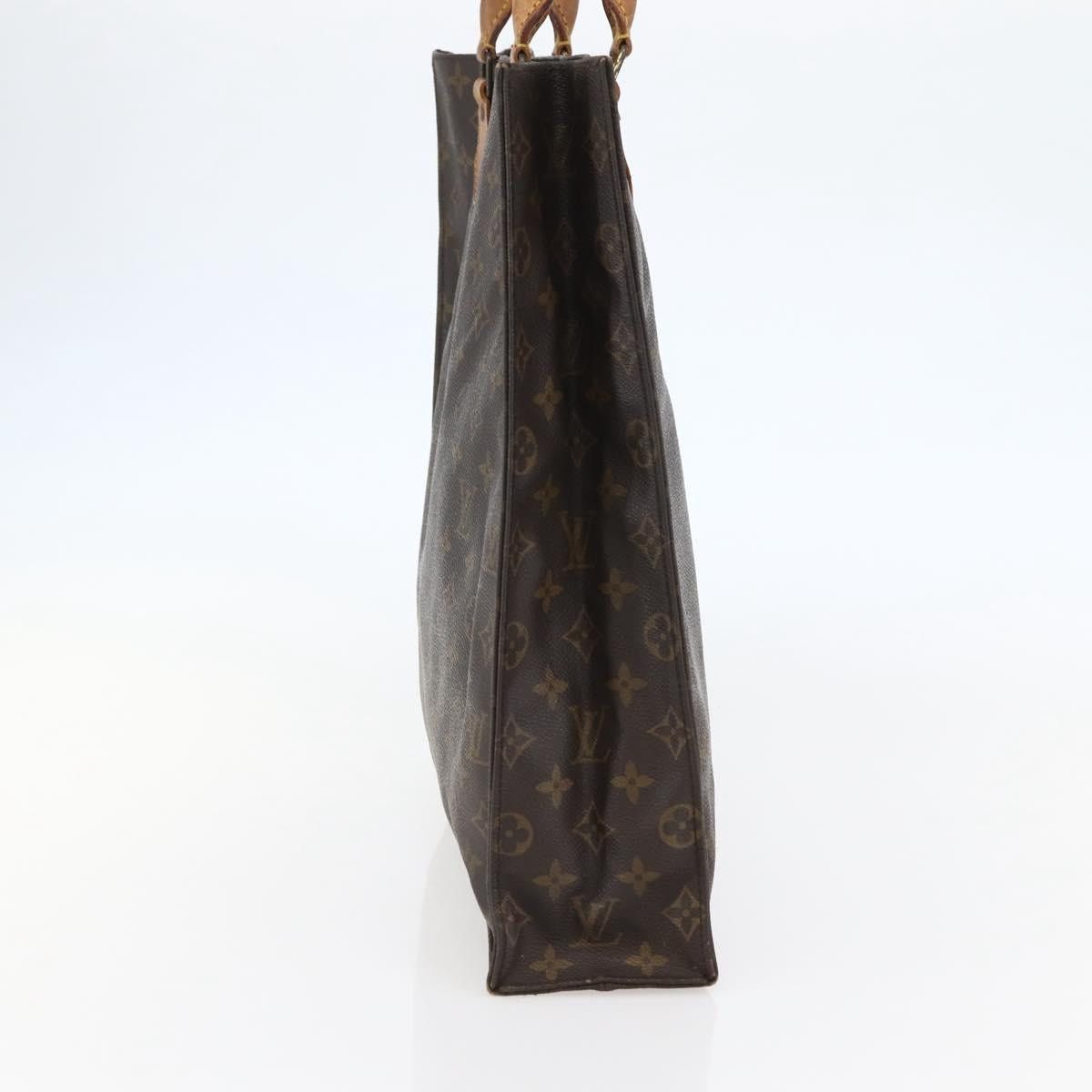 Louis Vuitton LOUIS VUITTON Monogram Sac Plat Hand Bag M51140 Size ONE SIZE - 5 Thumbnail