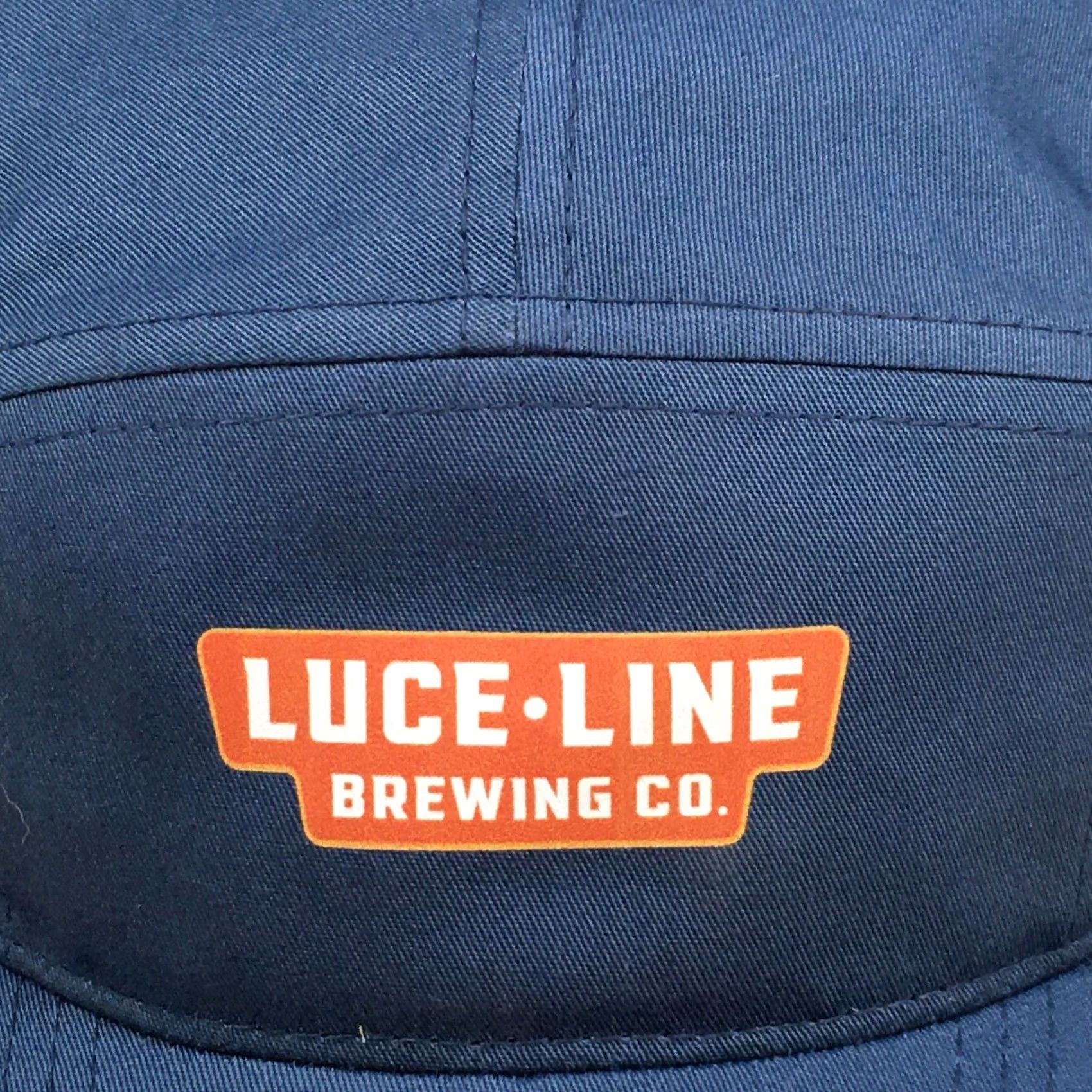 Vintage Richardson Luce Line Brewing Co R-Active UPF 50+ Five Panel Hat Mens OS Blue Size ONE SIZE - 3 Thumbnail