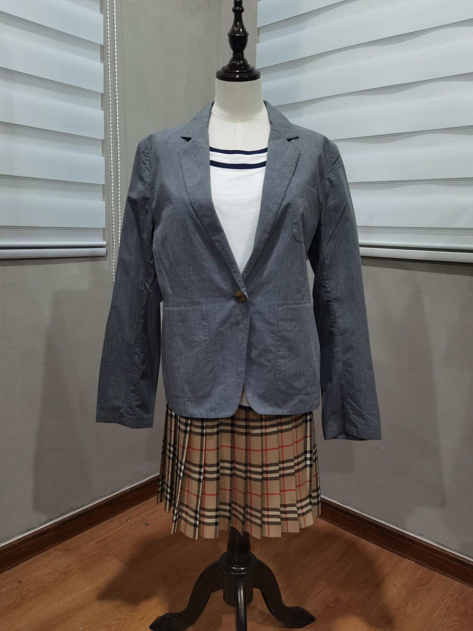 Margaret Howell MARGARET HOWELL designer Light BLAZER S 8137 Size S / US 4 / IT 40 - 1 Thumbnail