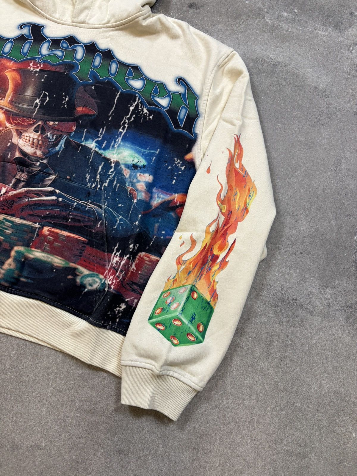 Godspeed Godspeed Lifes a Gamble Hoodie, Bone Size US XL / EU 56 / 4 - 5 Thumbnail
