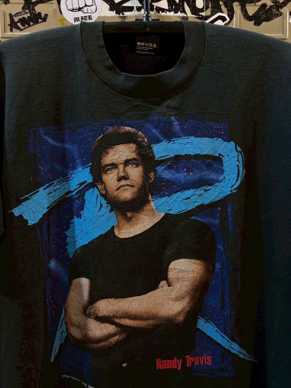 Band Tees Randy Travis 1992’s Size US L / EU 52-54 / 3 - 2 Thumbnail