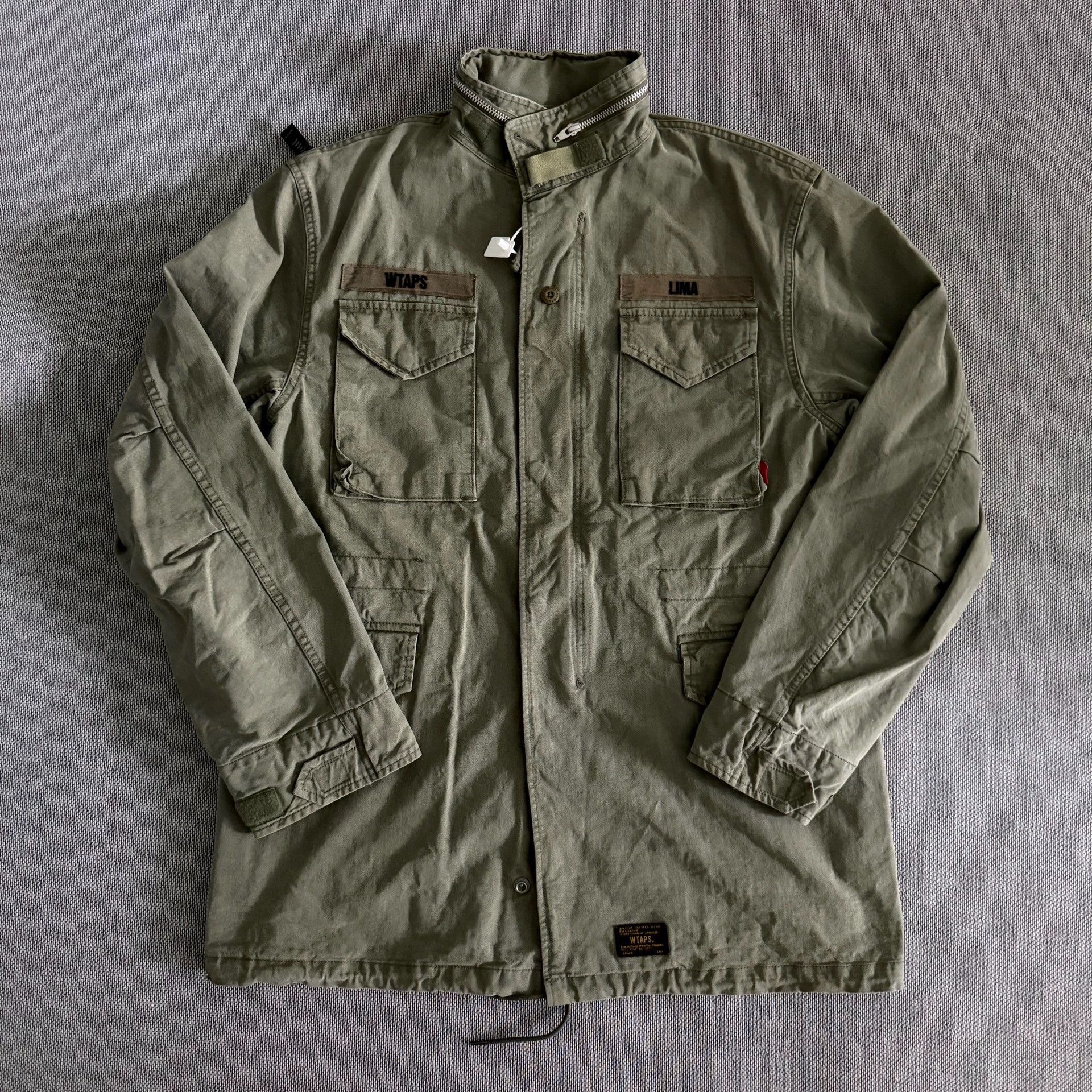 Wtaps Wtaps 17ss M65 Washed 4-Pocket Olive Jacket L Size US L / EU 52-54 / 3 - 1 Thumbnail